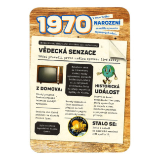 Blahopřaní 1970
