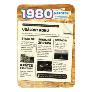 Blahopřaní 1980