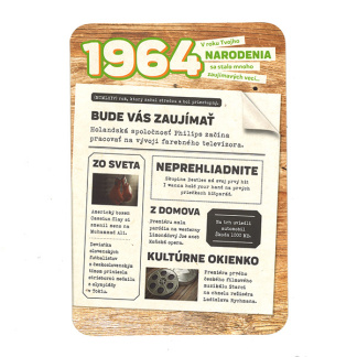 Blahopřaní 1964