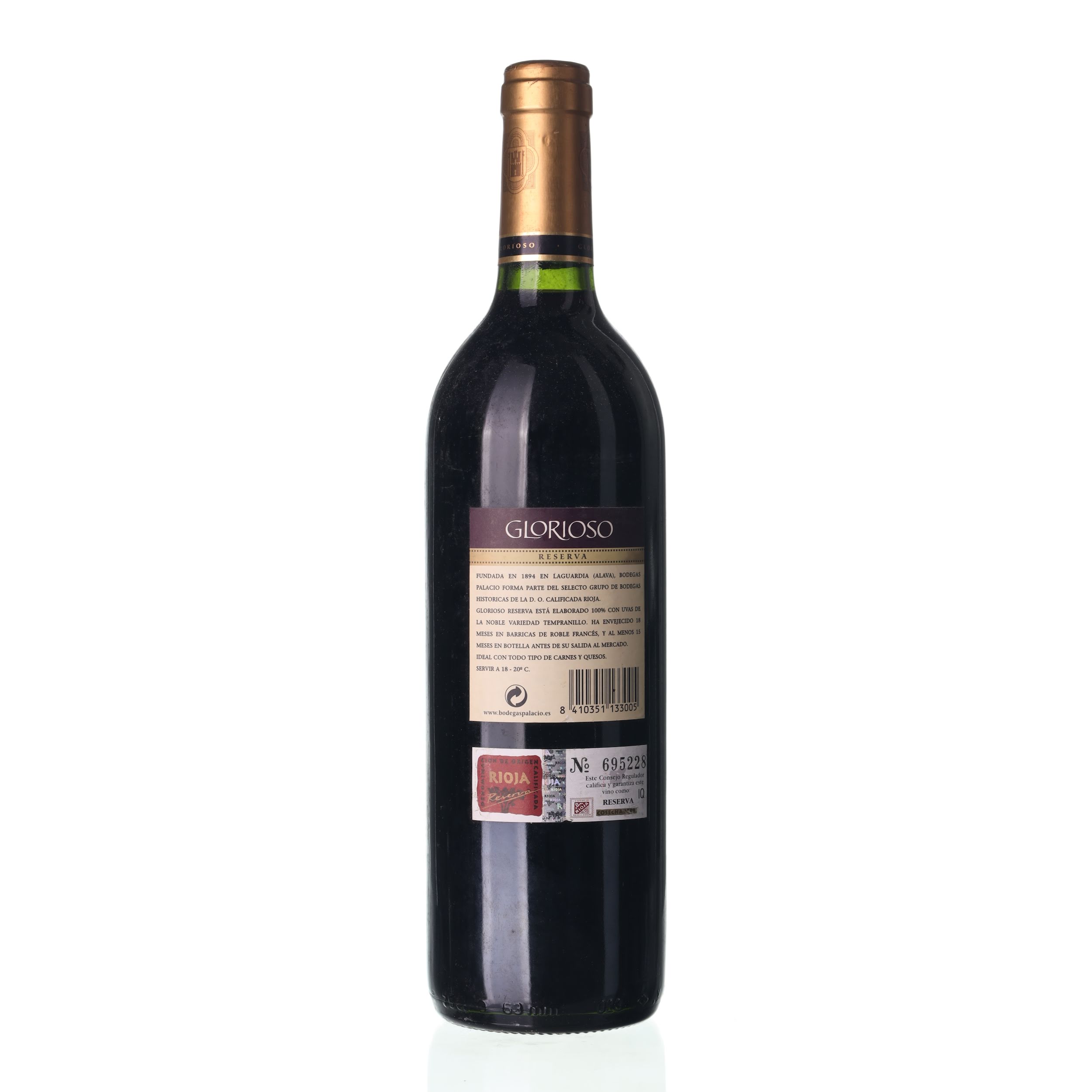 1999 Rioja Reserva Glorioso (0,75l)