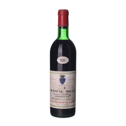 1971 Graves Grand Cru Chateau Millet (0,75l)