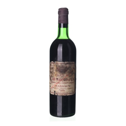 1975 Margaux Grand Cru Chateau Bel Air-Marquis d'Aligre (0,75l)