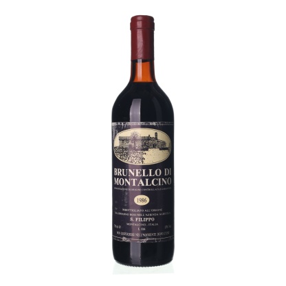 1986 Brunello di Montalcino S. Filippo (0,75l)