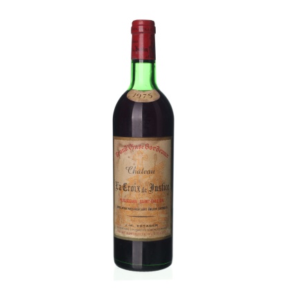 1975 Saint-Emilion Domaine La Croix de Justice (0,75l)