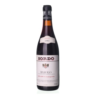 1985 Barolo Giovanni Sordo (0,75l)