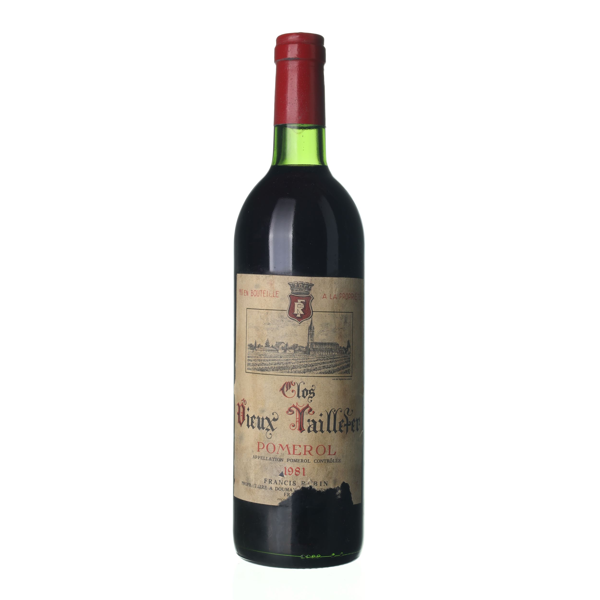 1981 Pomerol Clos Vieux Taillefer (0,75l)