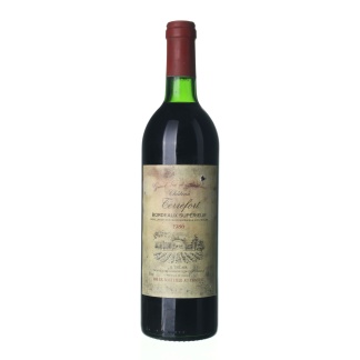 1986 Bordeaux Supérieur Chateau Terrefort (0,75l)