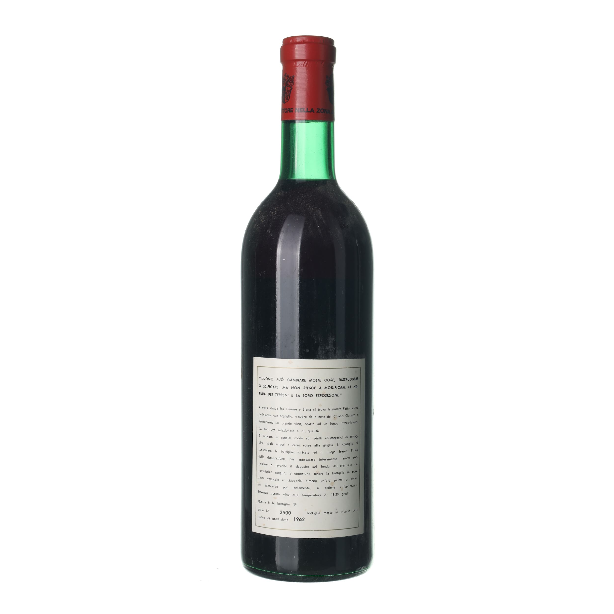 1962 Chianti Montagliari (0,75l) - Obrázek 2