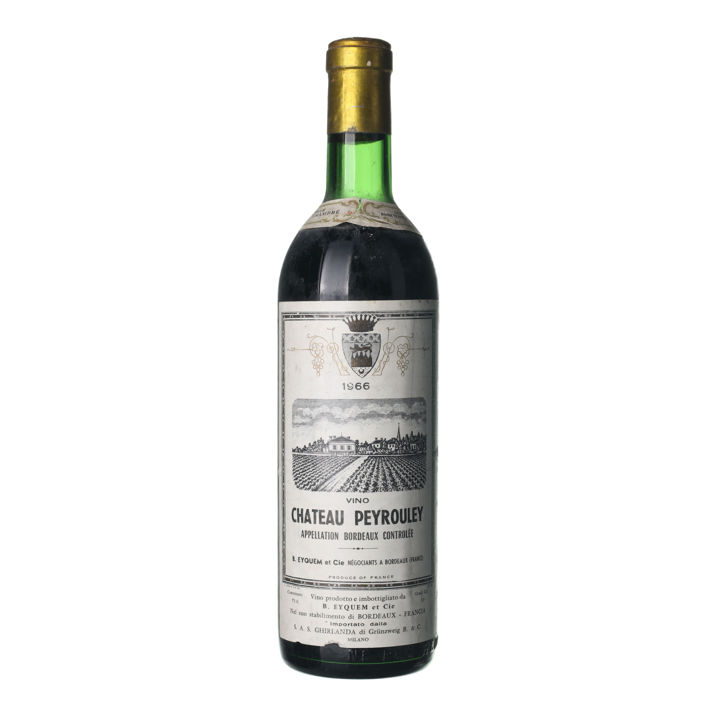 1966 Chateau Peyrouley (0,75l)