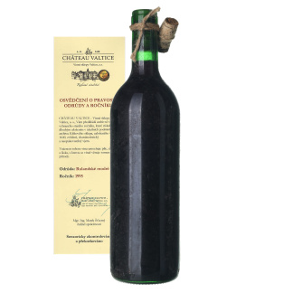1995 Pinot Noir/ Rulandské modré Château Valtice (0,75l)