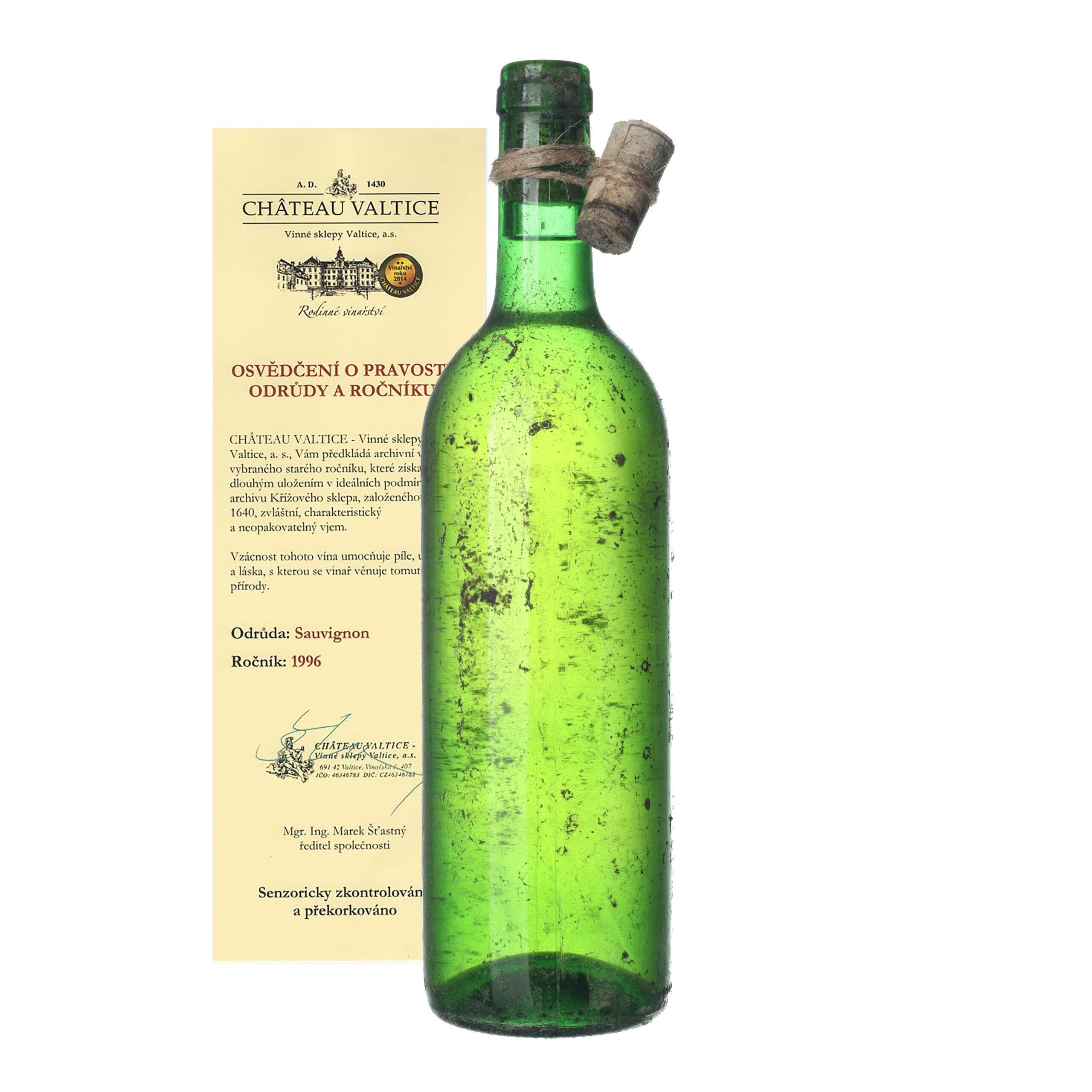 1996 Sauvignon Château Valtice (0,75l)