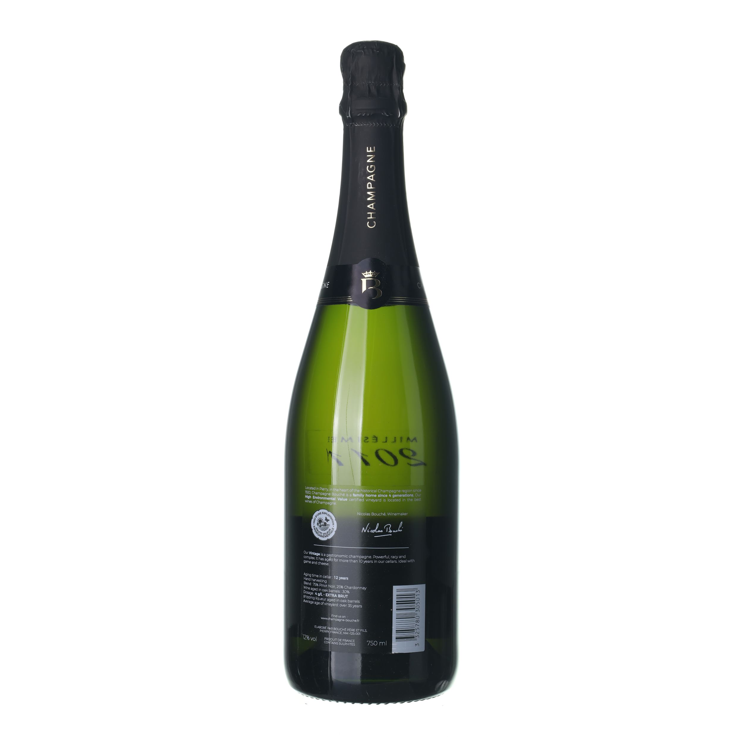 2011 Champagne Extra Brut Champagne Bouché (0,75l) - Obrázek 2
