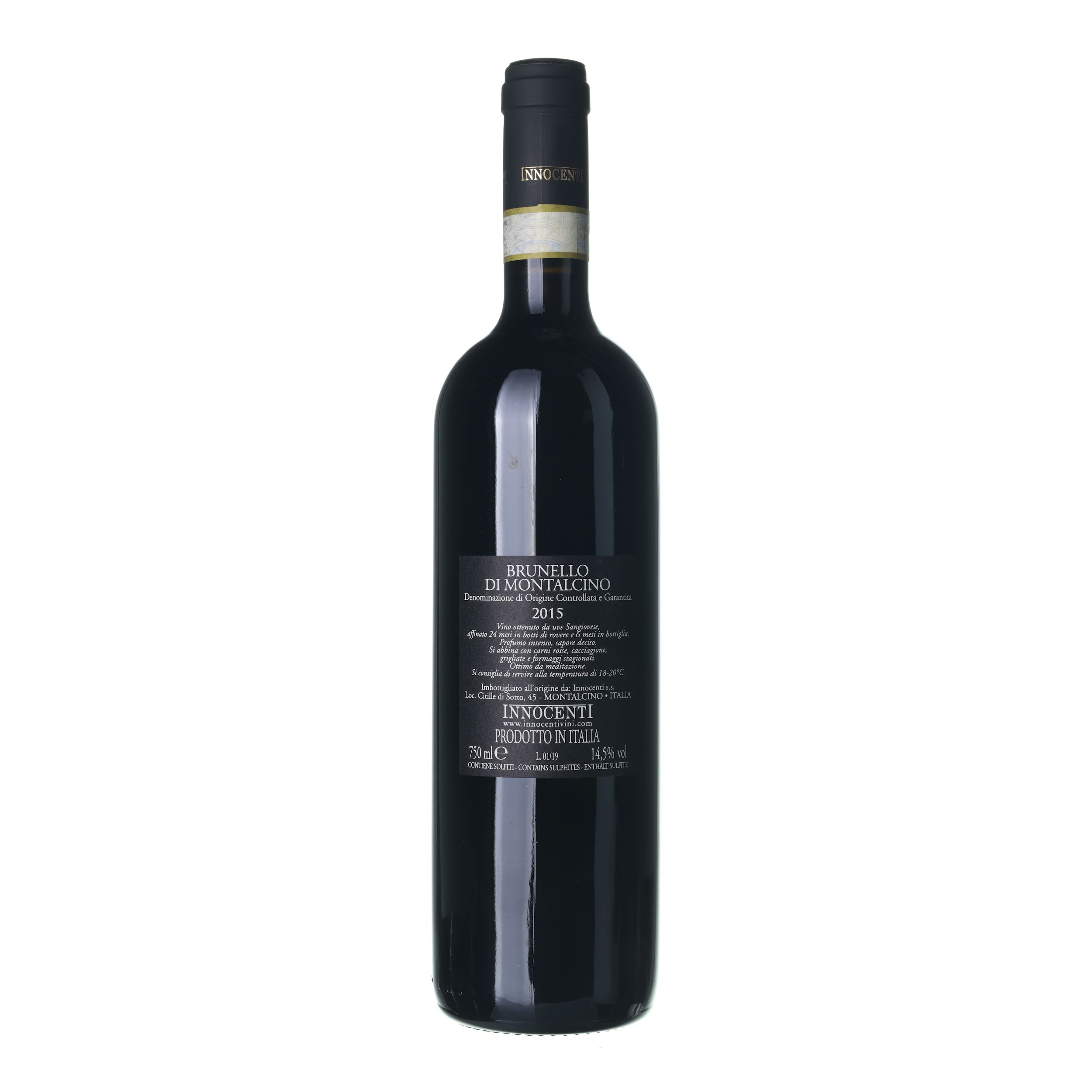 2015 Brunello di Montalcino DOCG Innocenti (0,75l) - Obrázek 2