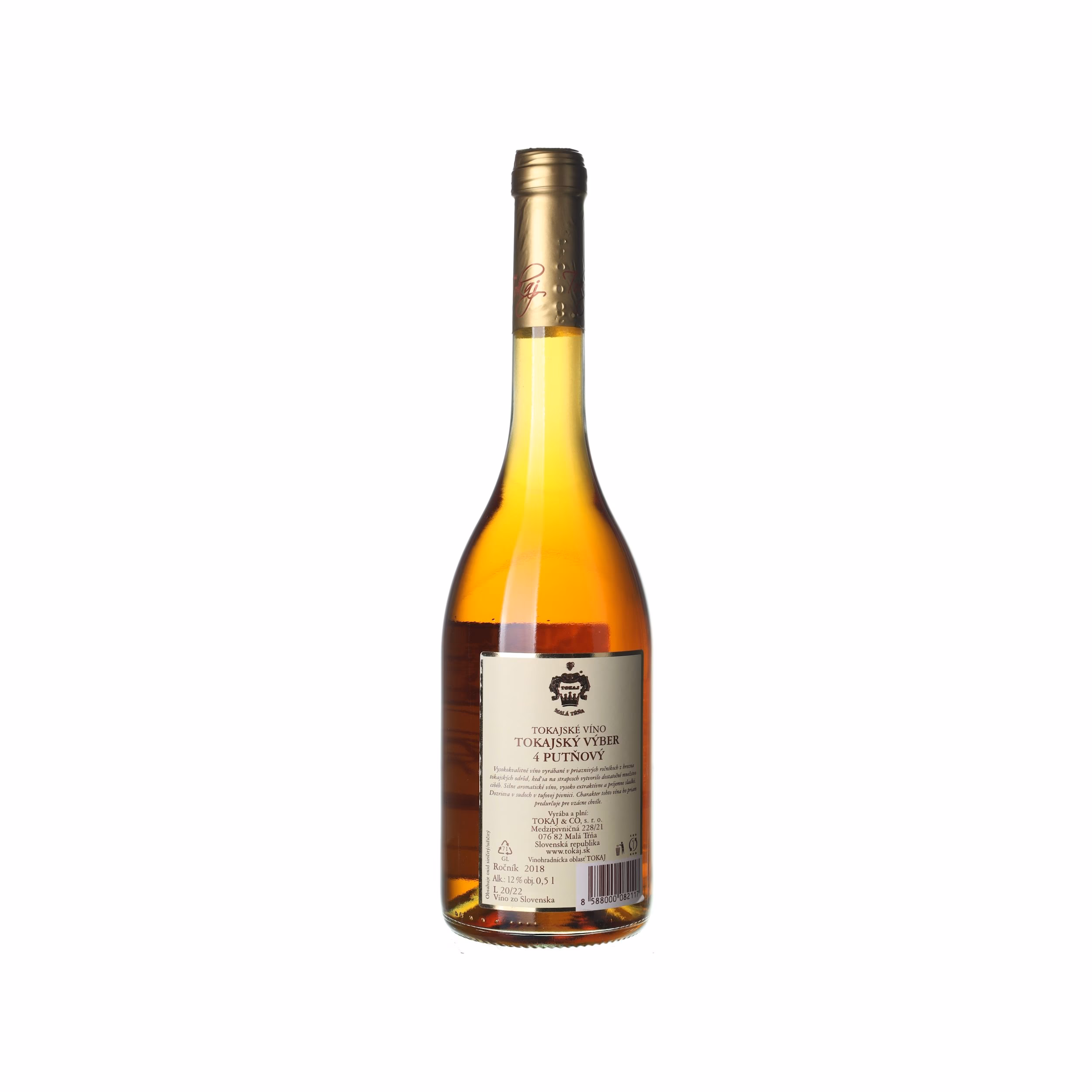 2018 Tokajský výběr 4-putnový Tokaj & Co (0,5l) - Obrázek 2
