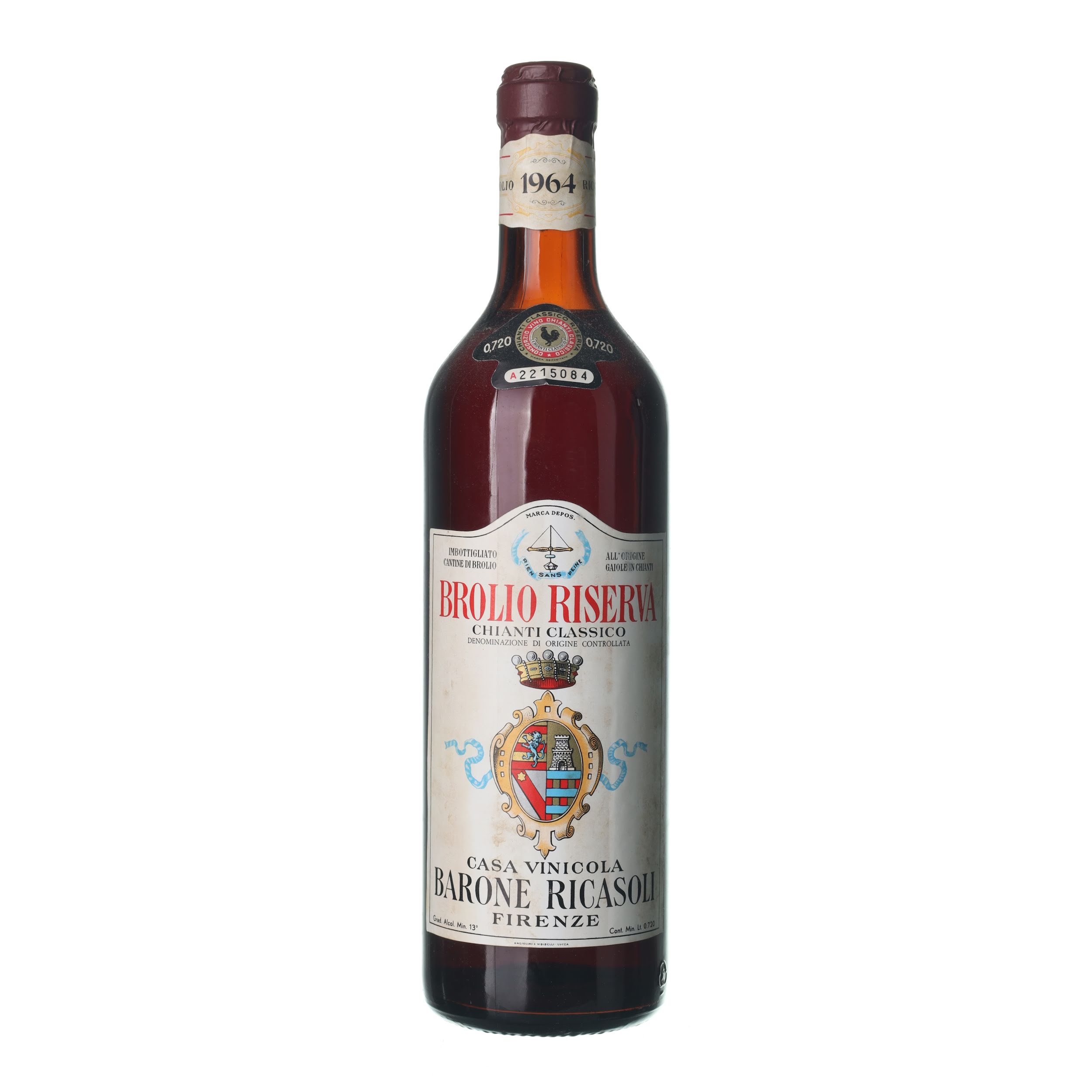 1964 Brolio Riserva Riserva Barone Ricasoli (0,75l)
