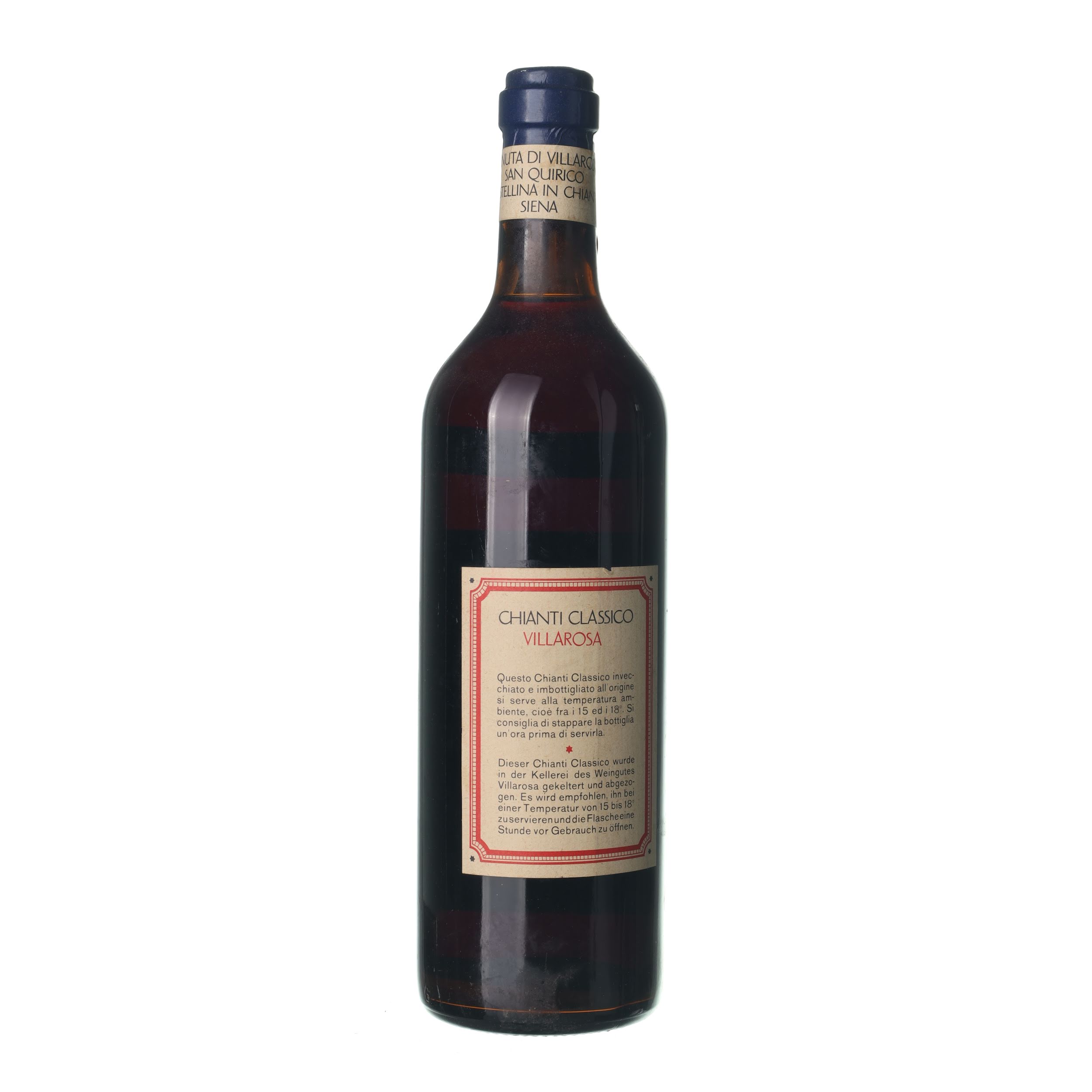 1965 Chianti Tenuta Villa Rosa (0,75l) - Obrázek 2