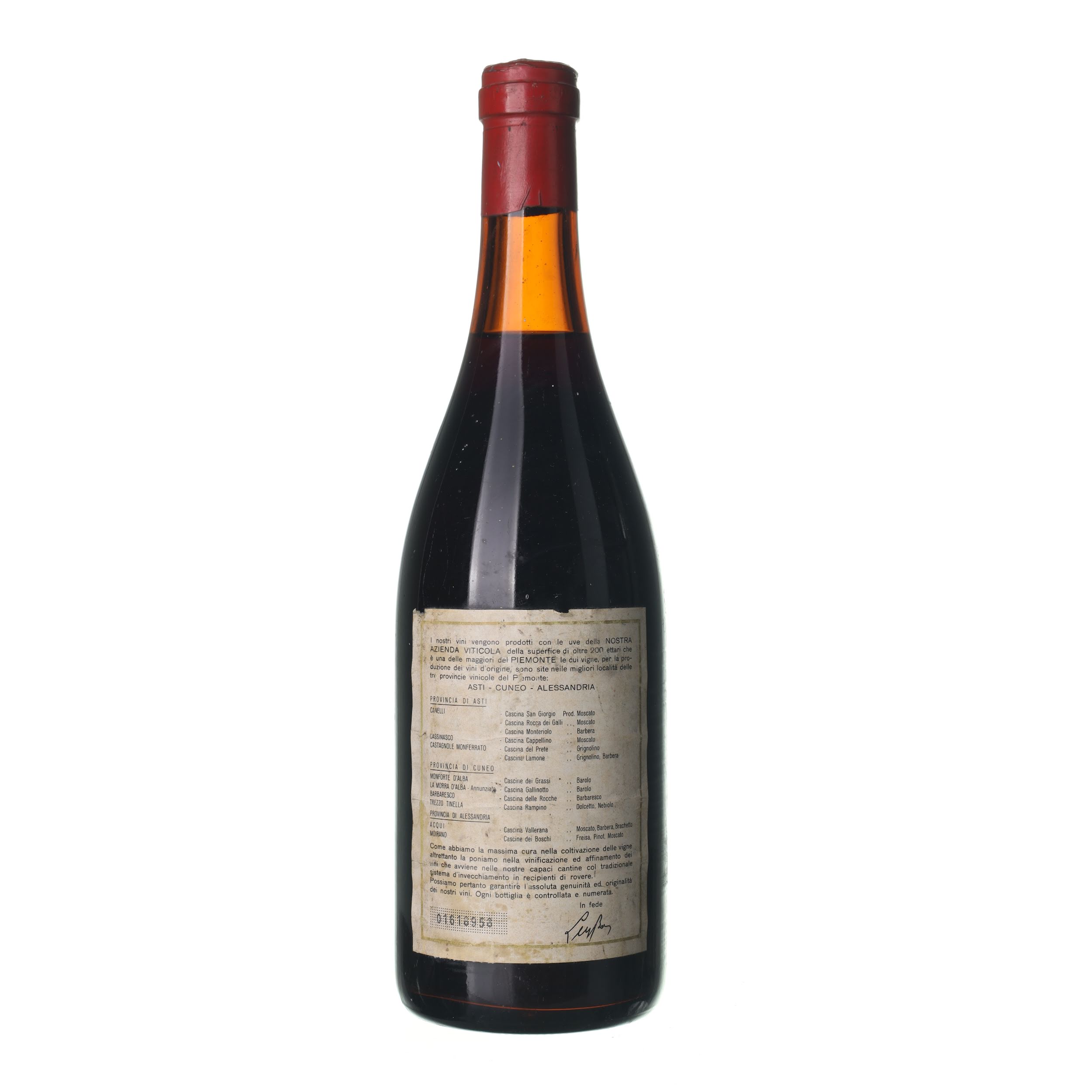 1966 Barolo Bosca (0,75l) - Obrázek 2