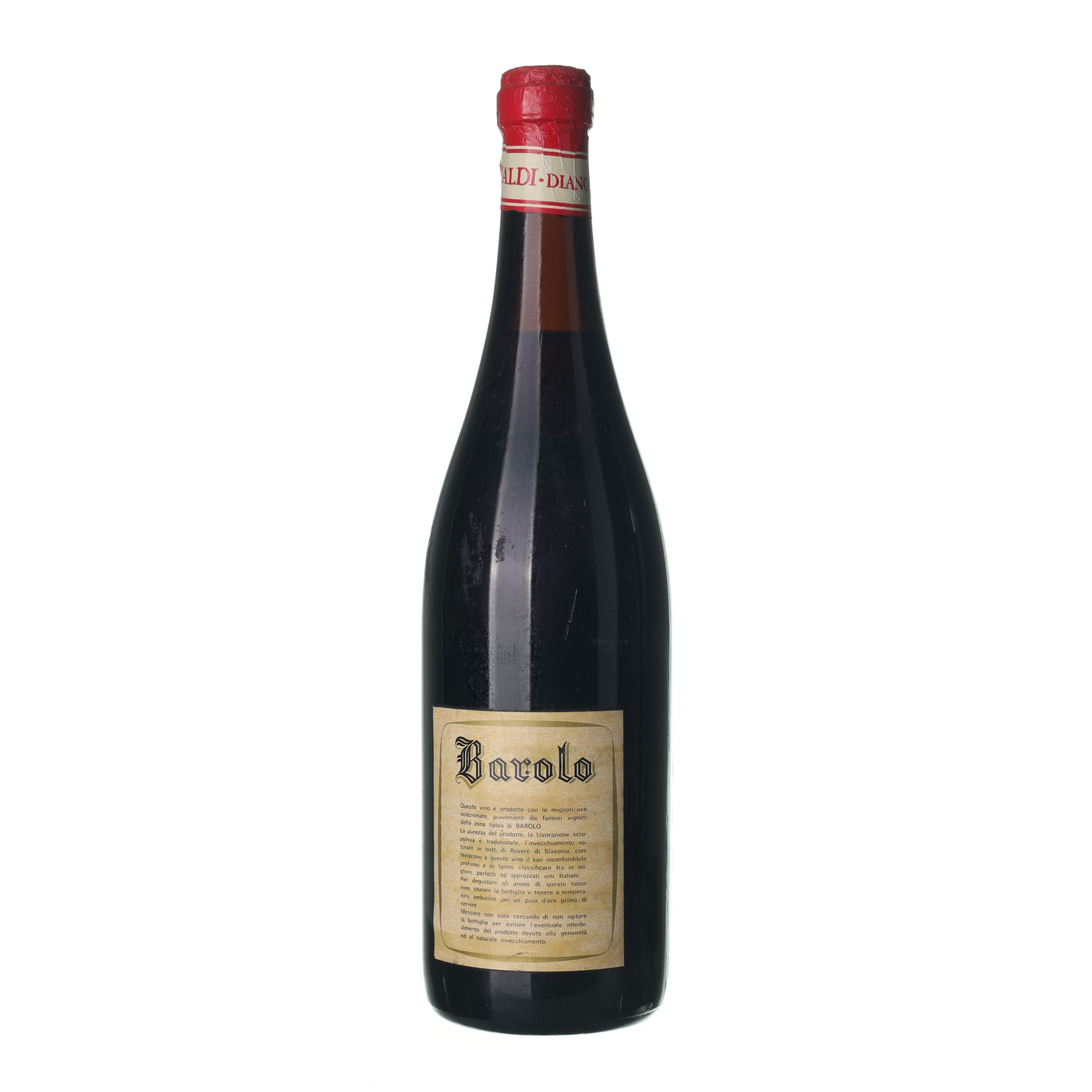 1966 Barolo Grimaldi di Giuseppe (0,75l) - Obrázek 2