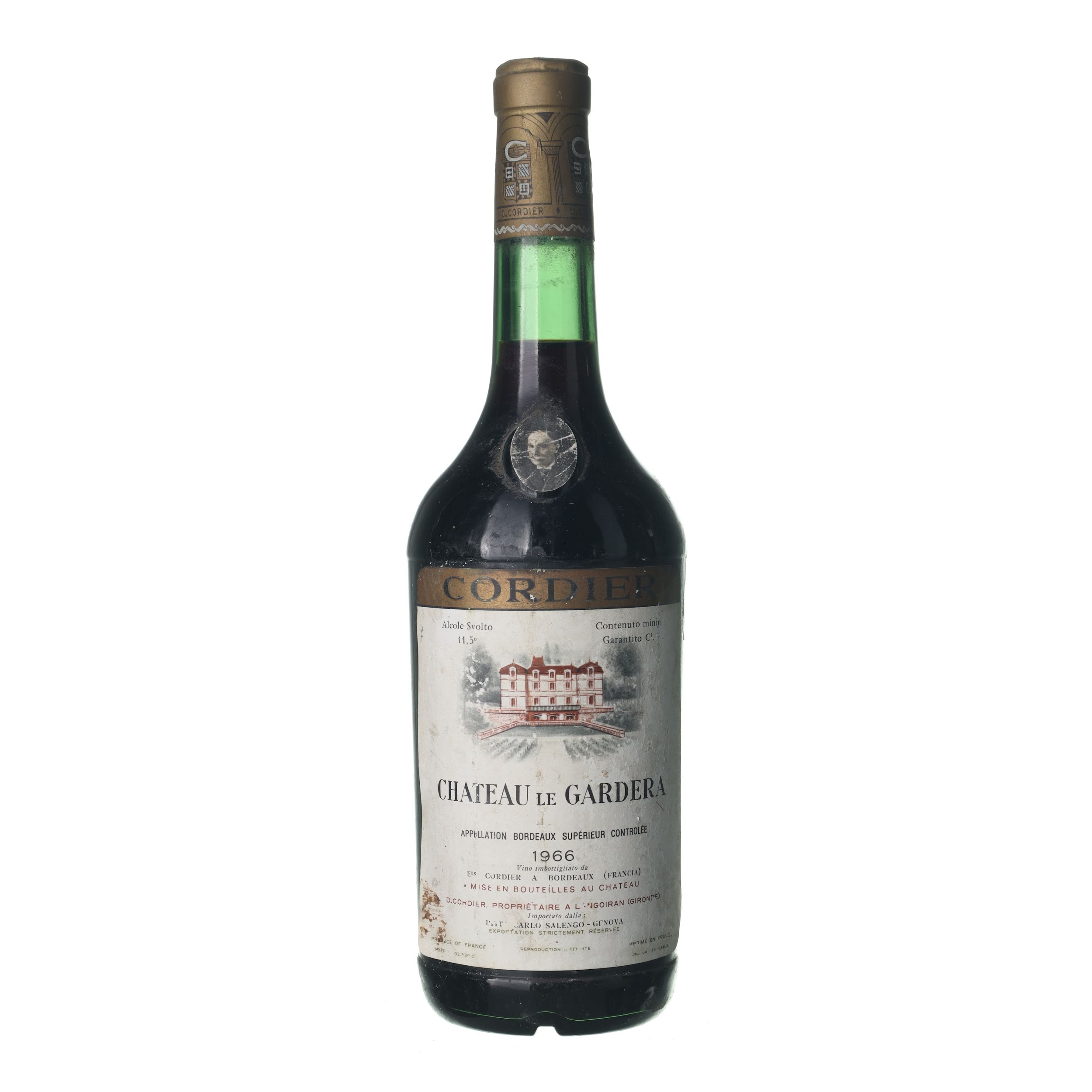 1966 Bordeaux Chateau le Gardera (0,75l)