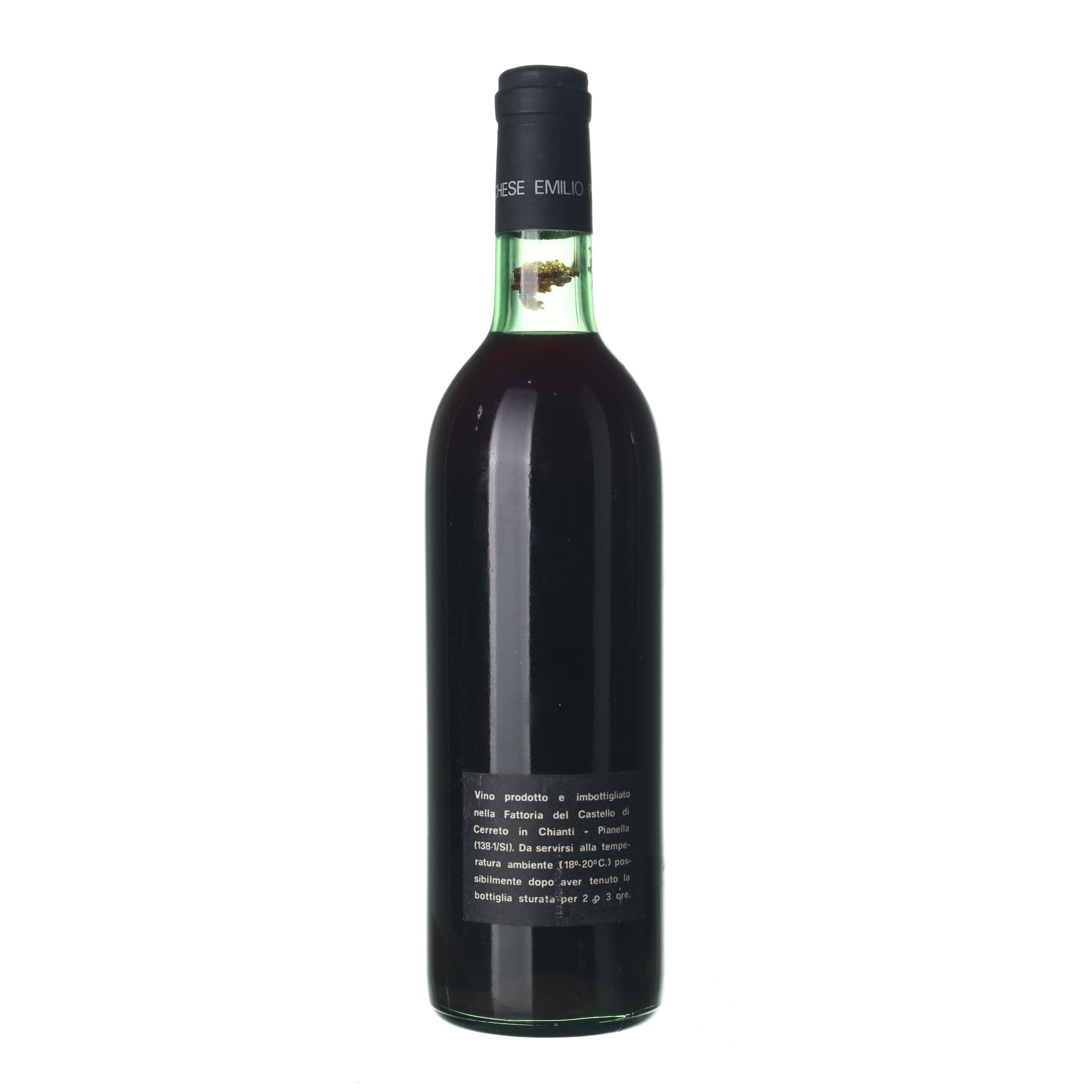 1966 Chianti Riserva Castello di Cerreto (0,75l) - Obrázek 2