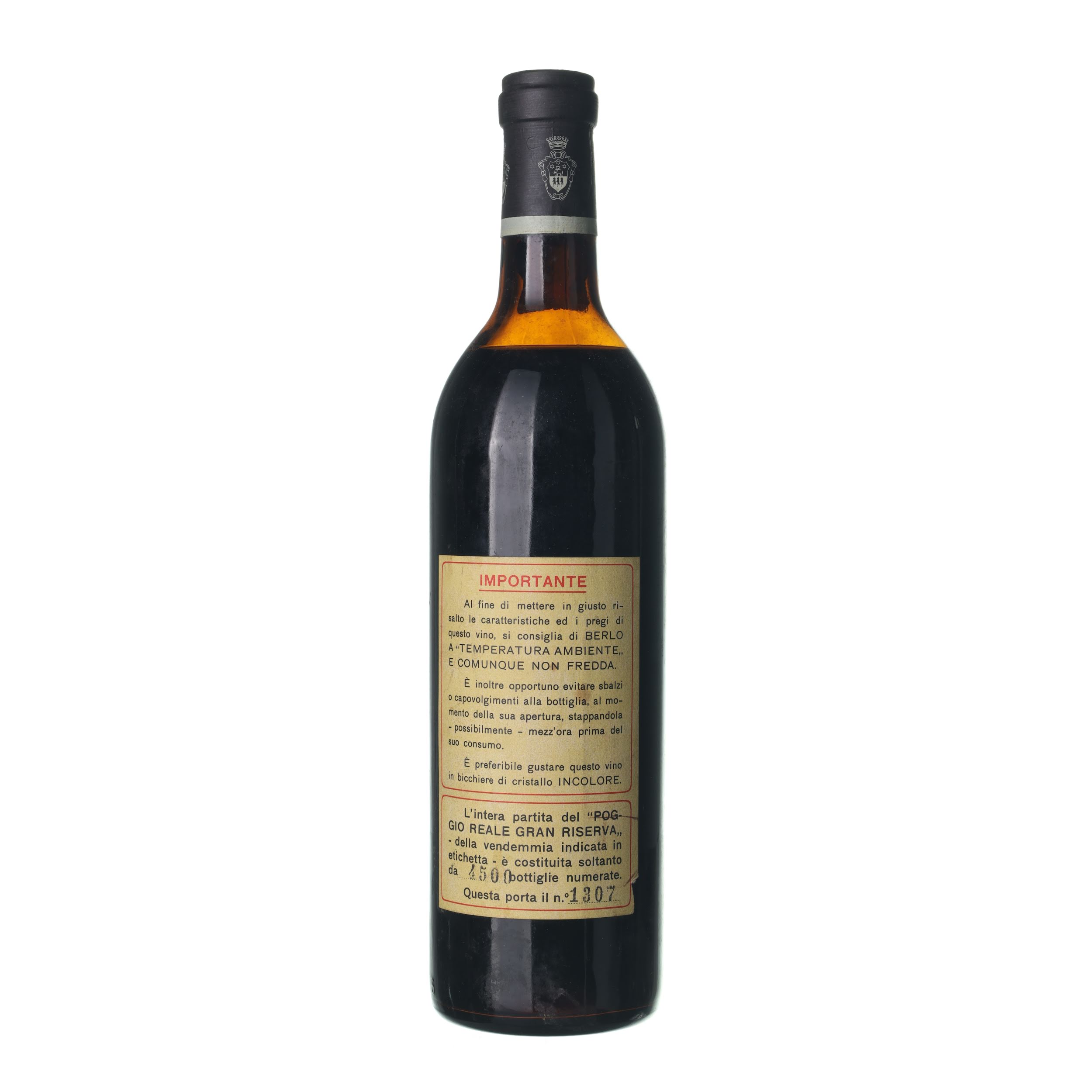 1966 Chianti Riserva Spalletti (0,75l) - Obrázek 2