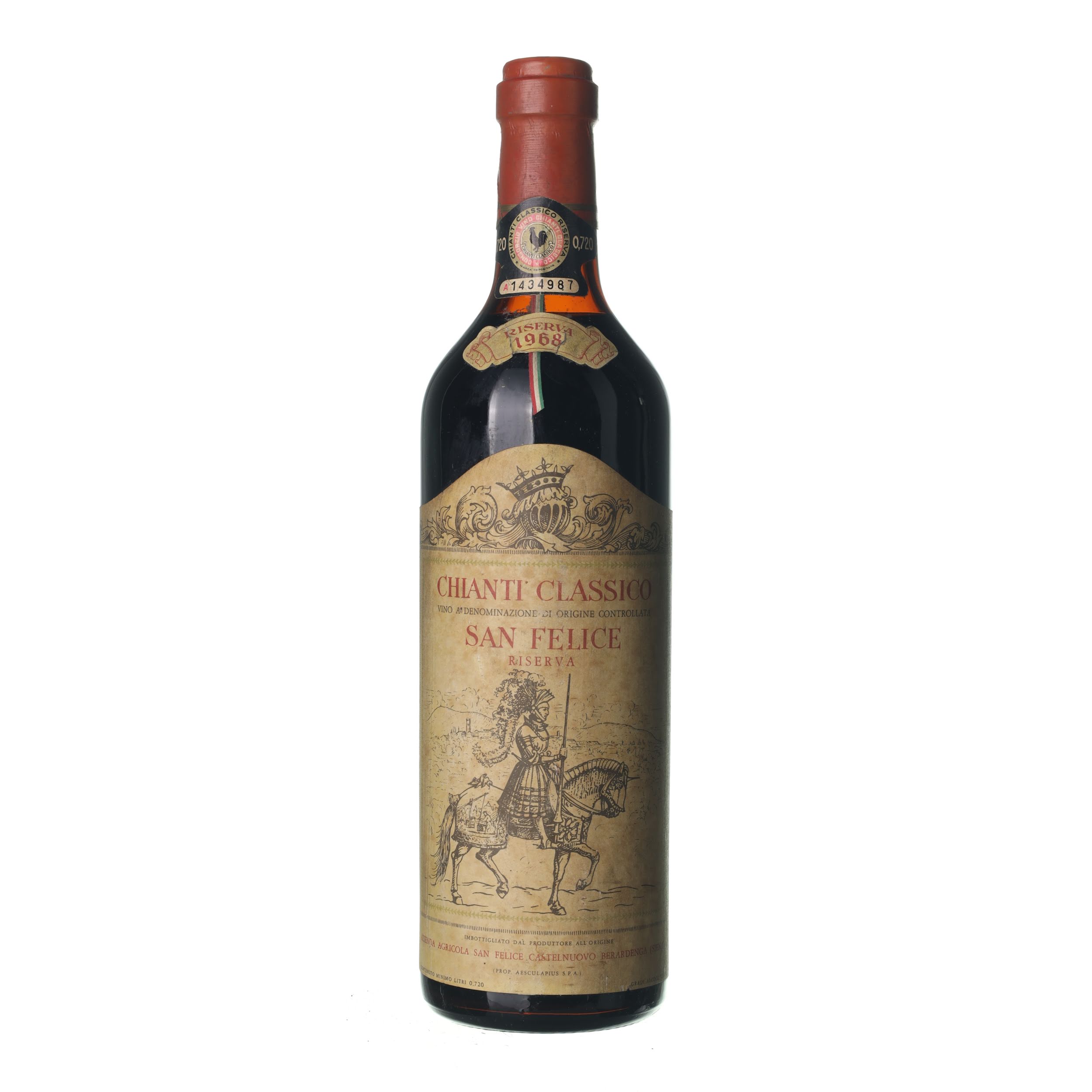 1968 Chianti Riserva San Felice (0,75l)