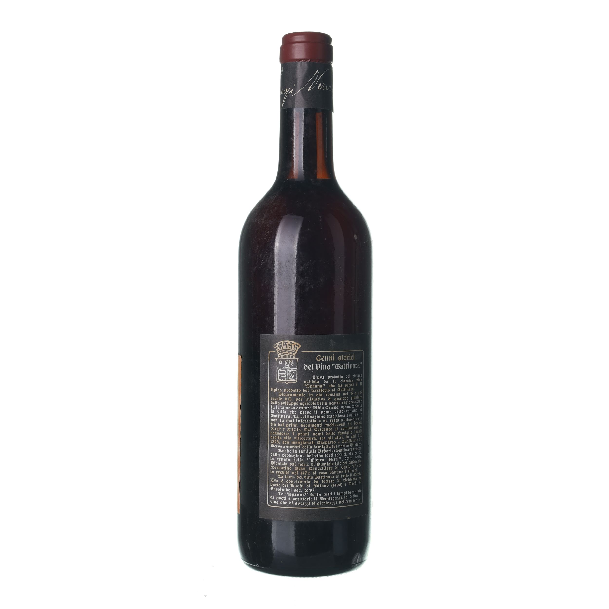 1969 Gattinara Luigi Nervi e Figlio (0,75l) - Obrázek 2