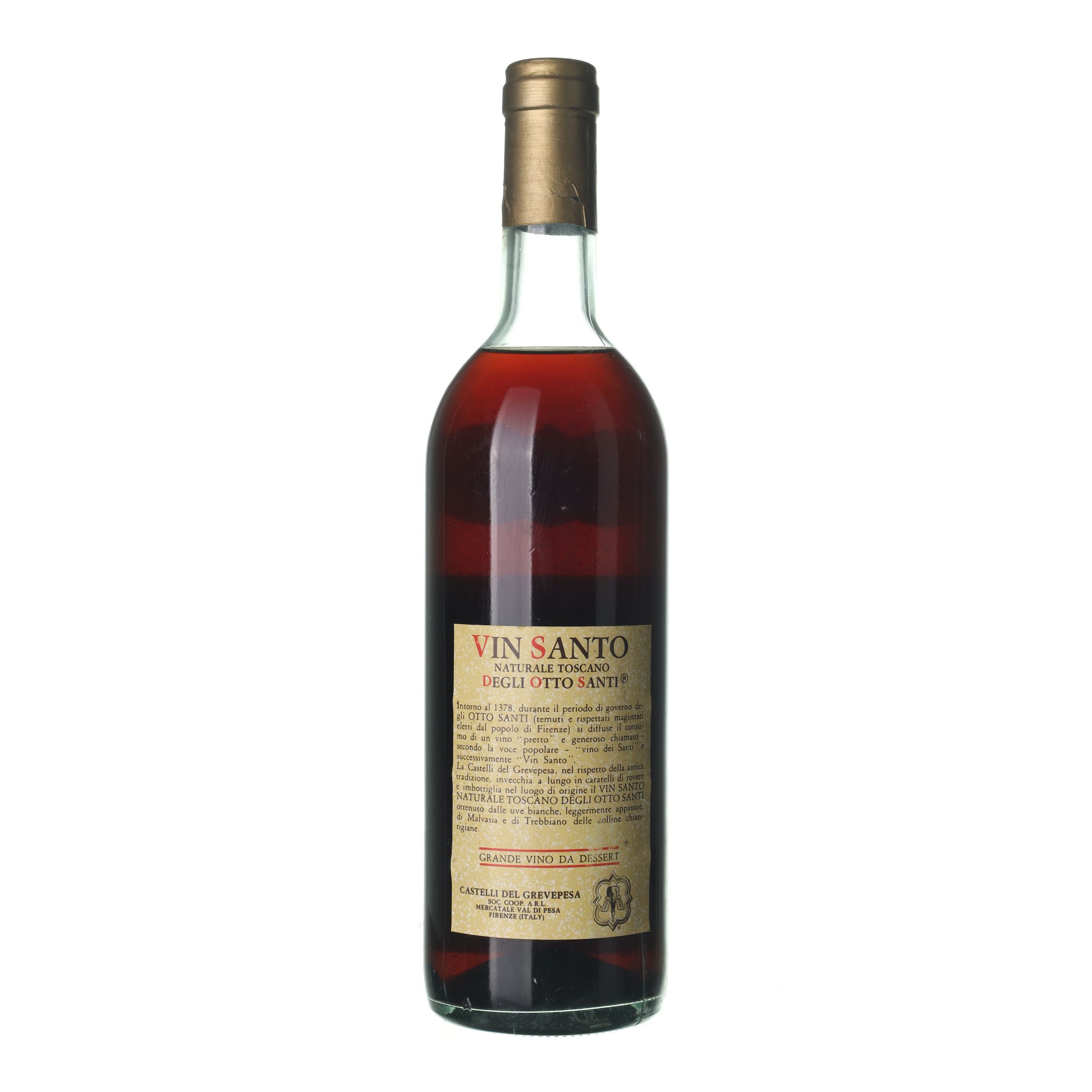 1972 Vin Santo Castelli del Grepevesa (0,75l) - Obrázek 2
