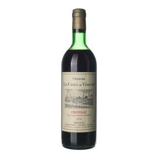 1976 Fronsac Chateau La Croix de Vincent (0,75l)