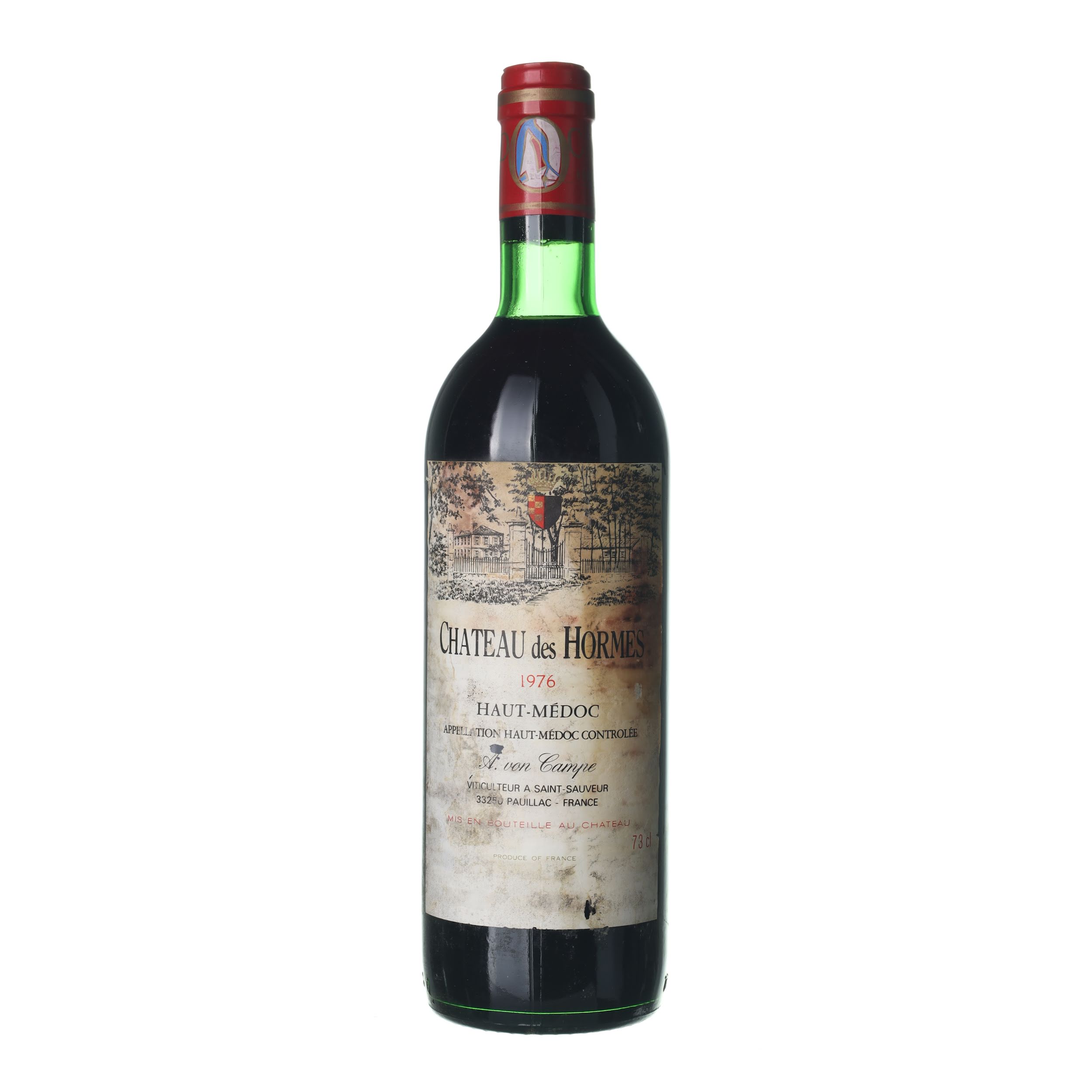 1976 Haut-Médoc Chateau des Hormes (0,75l)