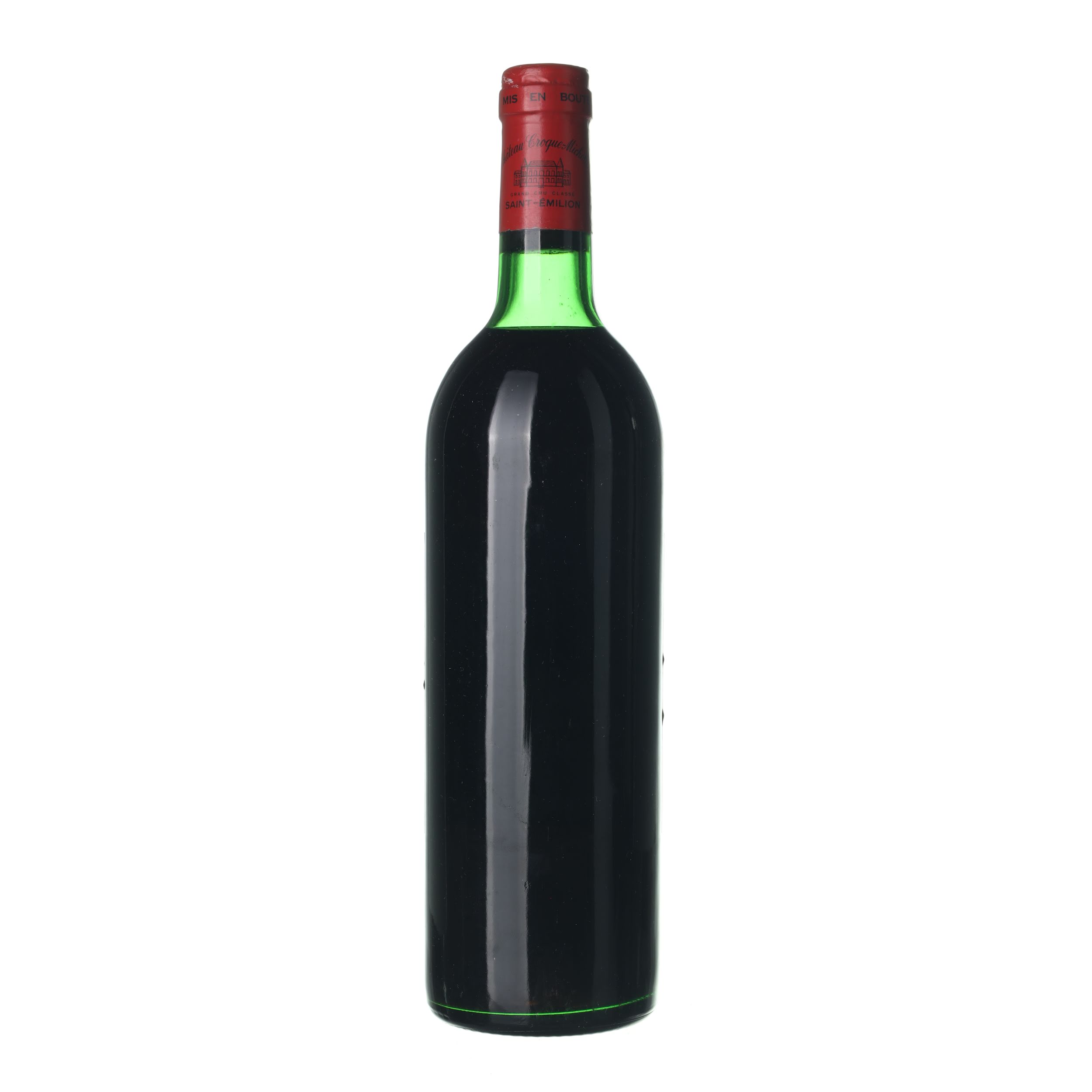 1976 Saint-Emilion Grand Cru Chateau Croque Michotte (0,75l) - Obrázek 2