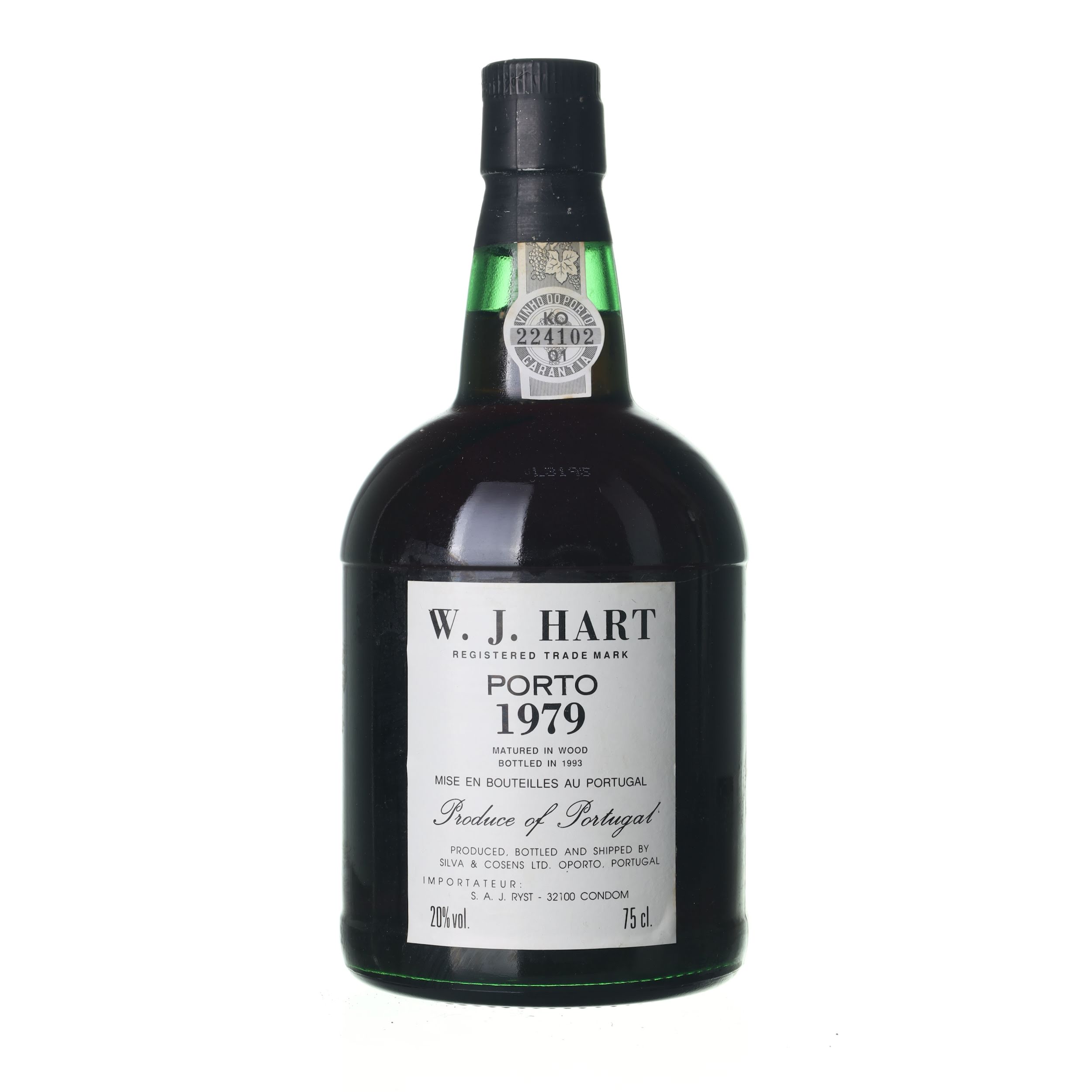 1979 Portské víno W. J. Hart (0,75l)