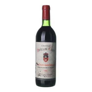 1981 Saint-Emilion Grand Cru Chateau Pavillon Cadet (0,75l)