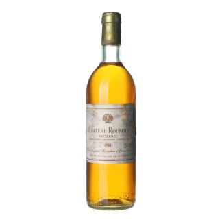1981 Sauternes Chateau Roumieu (0,75l)