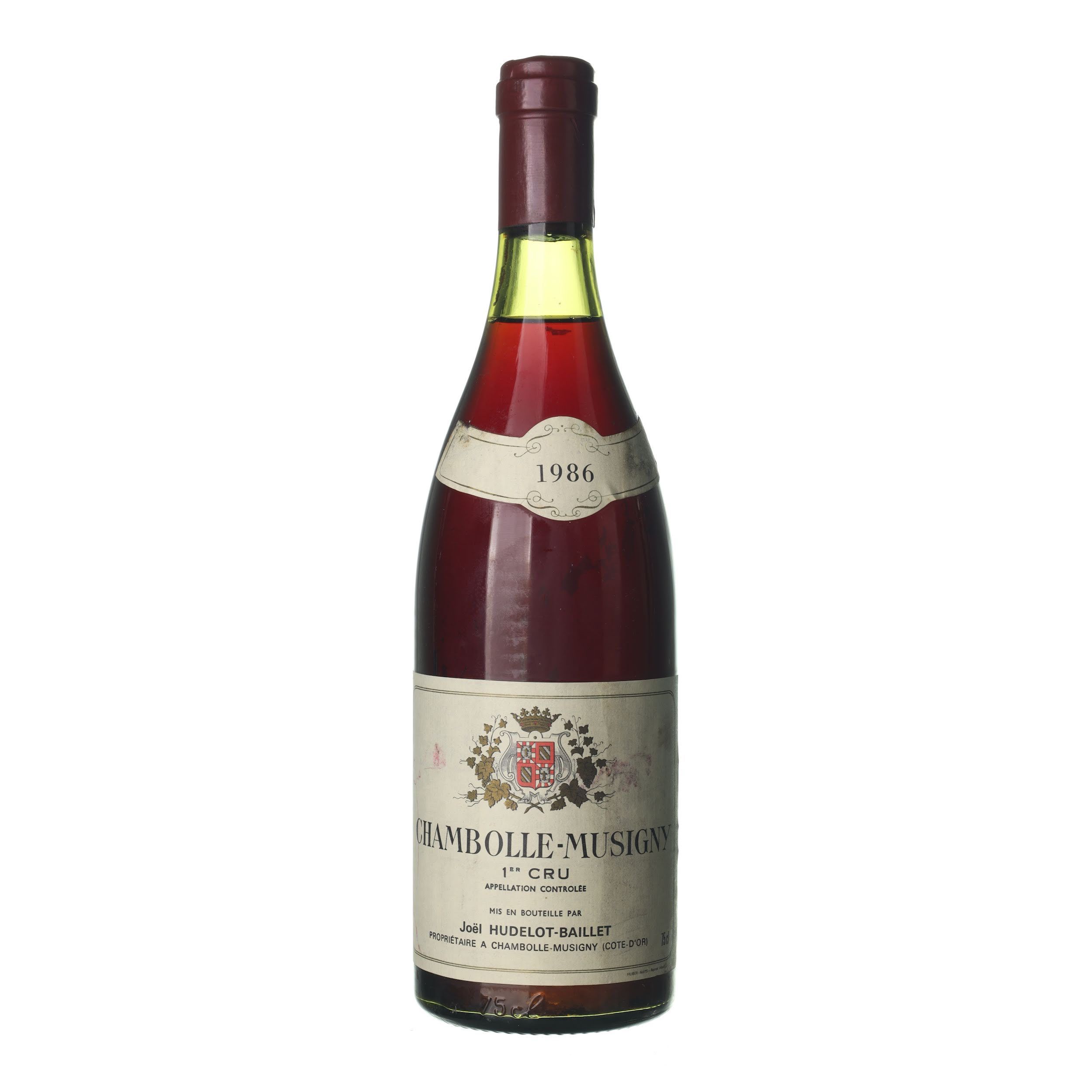 1986 Chambolle-Musigny Premier Cru Joel Hudelot-Baillet (0,75l)