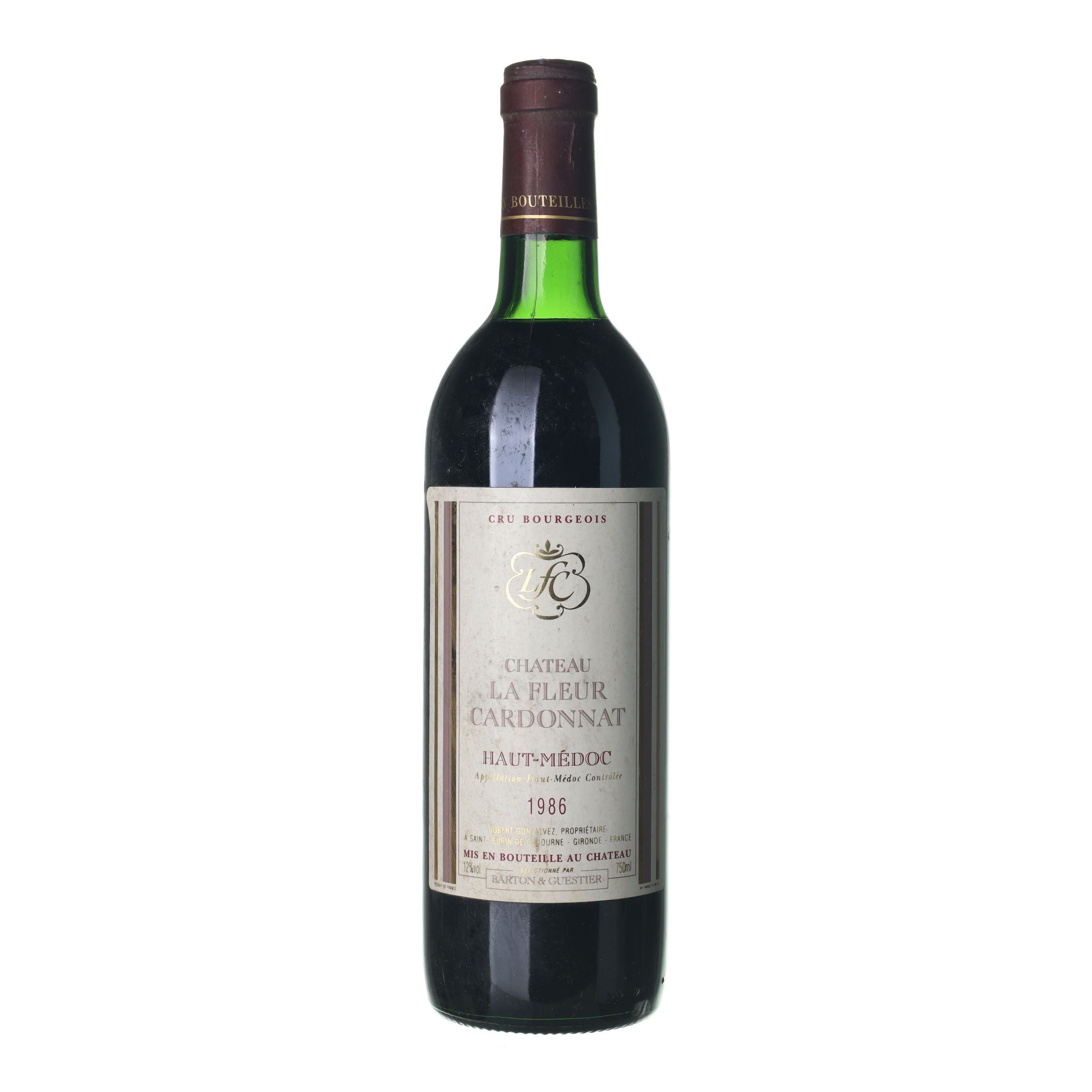 1986 Haut-Médoc Cru Bourgeois La Fleur Cardonnat (0,75l)