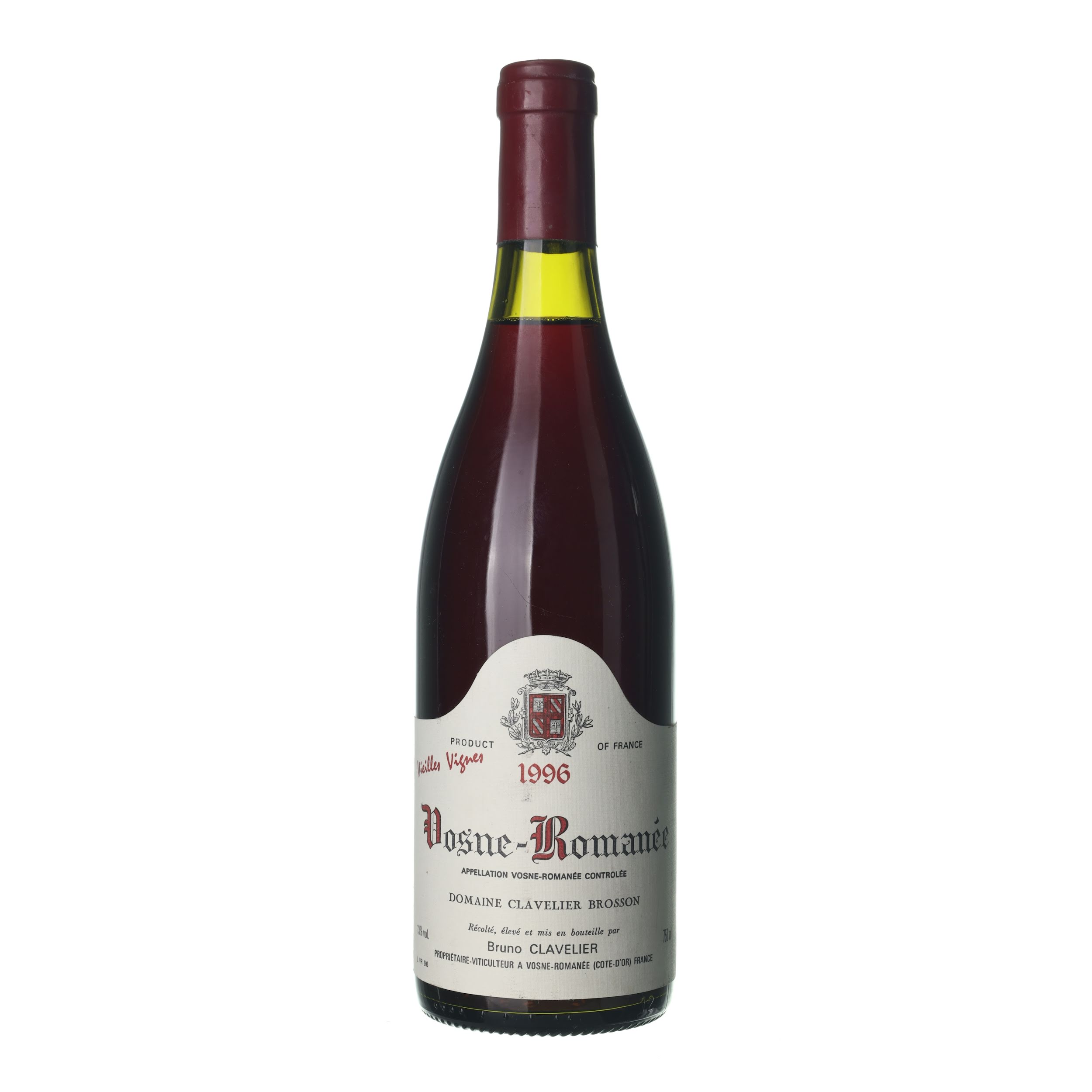 1996 Vosne Romanée Domaine Clavelier Brosson (0,75l)