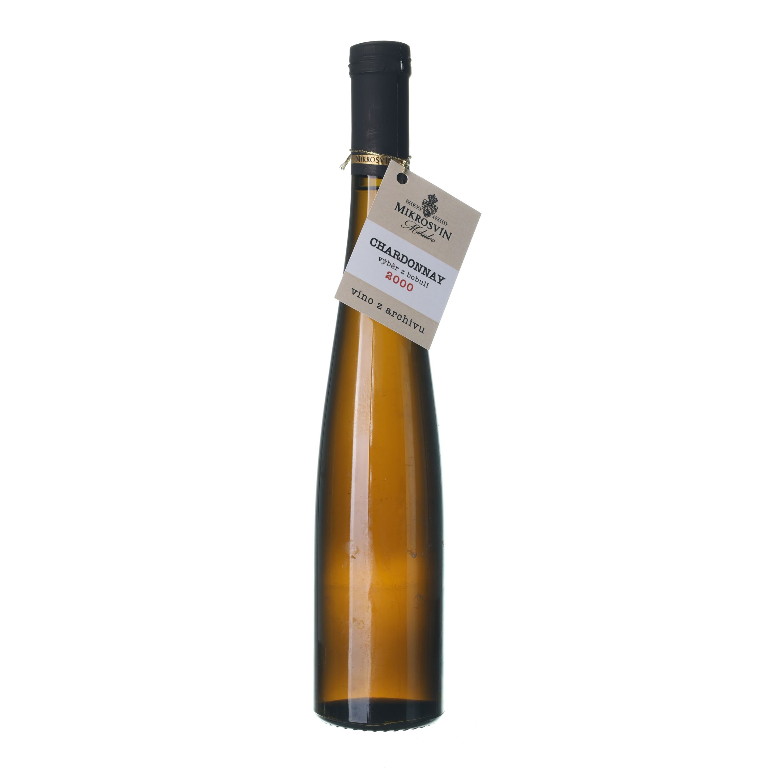 2000 Chardonnay Bobuľový výber Mikrosvín Mikulov (0,375l)