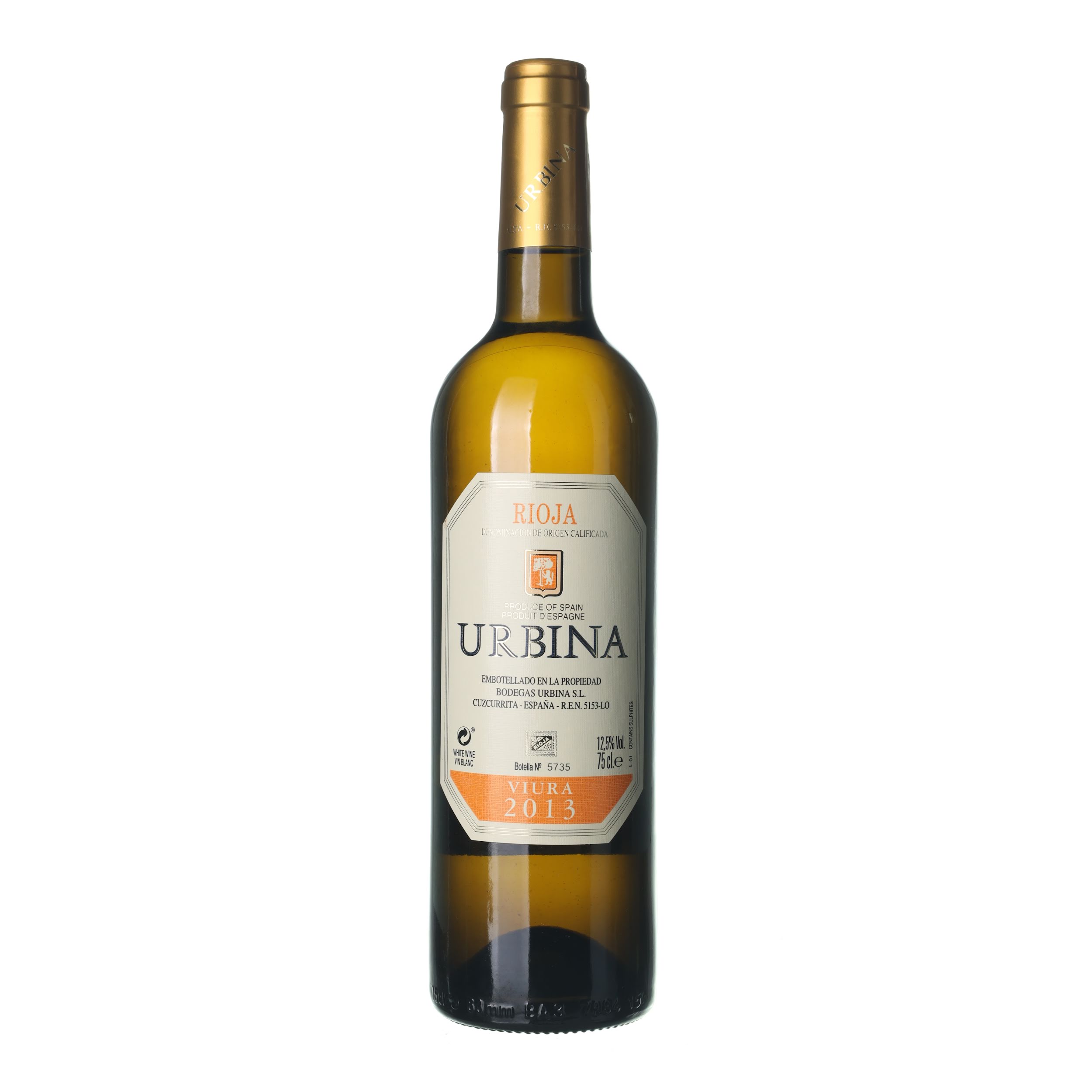 2013 Rioja DOC Reserva Bodegas Urbina (0,75l)