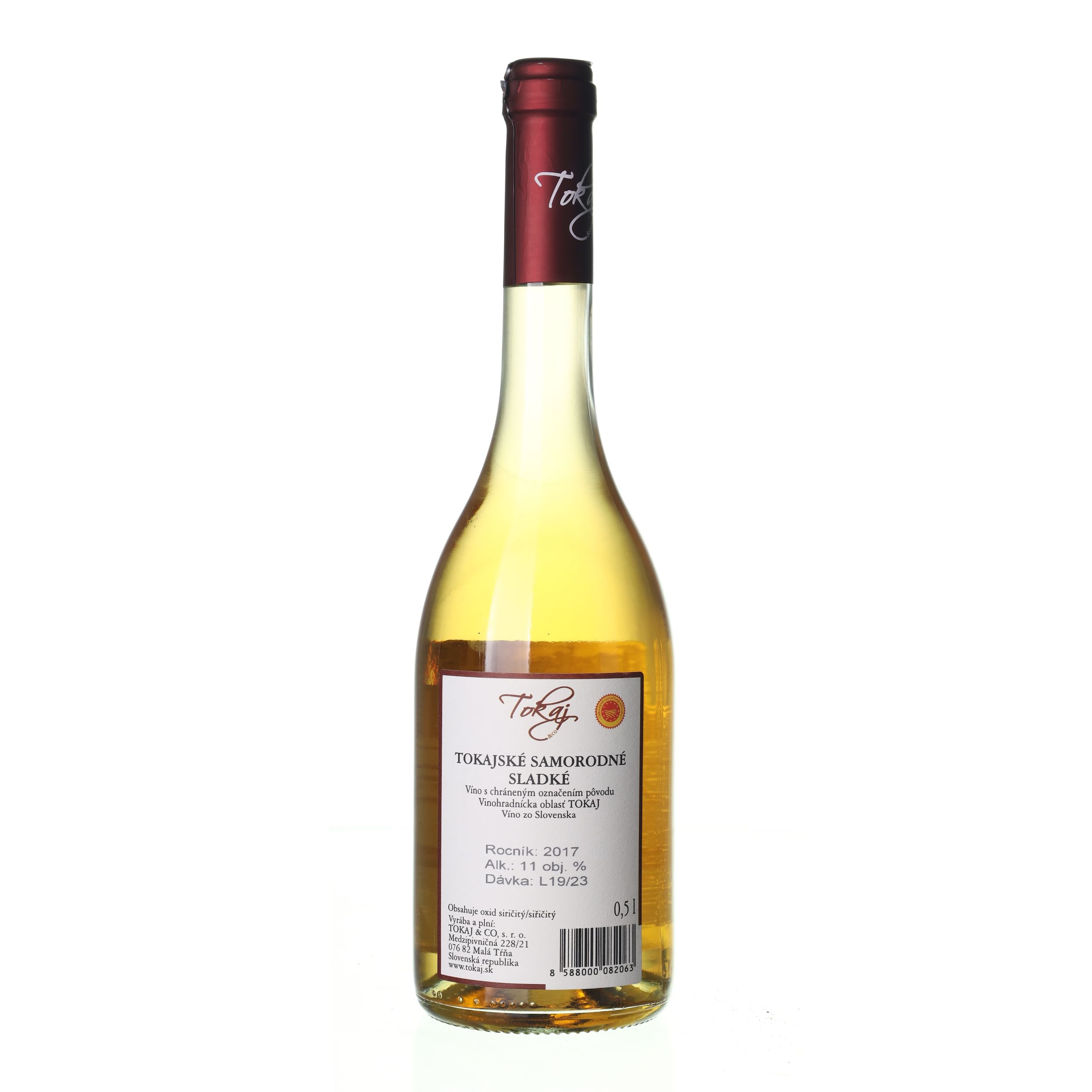 2017 Tokajské víno Samorodné Tokaj & Co (0,5l) - Obrázek 2