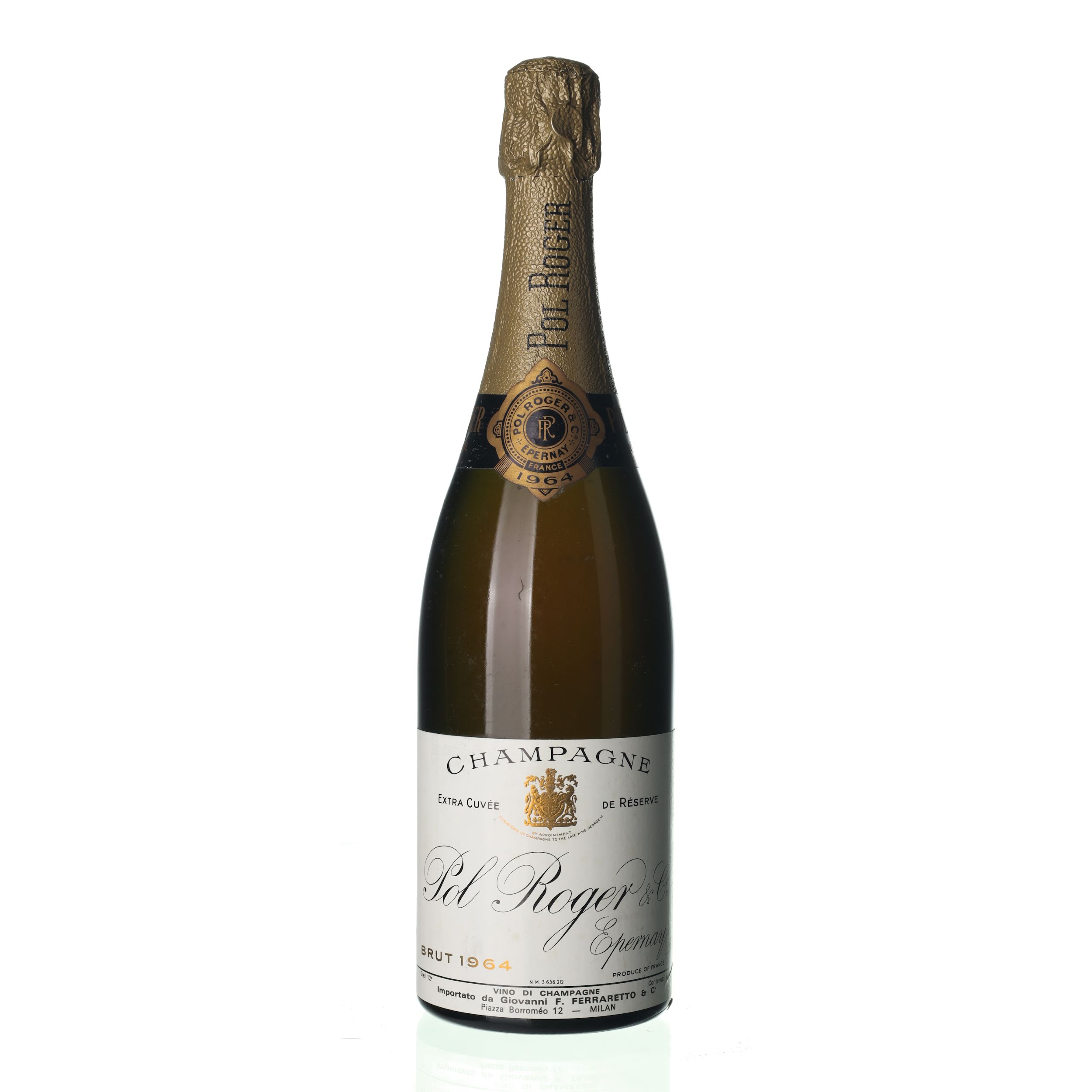 1964 Champagne Brut Reserva Pol Roger (0,75l)
