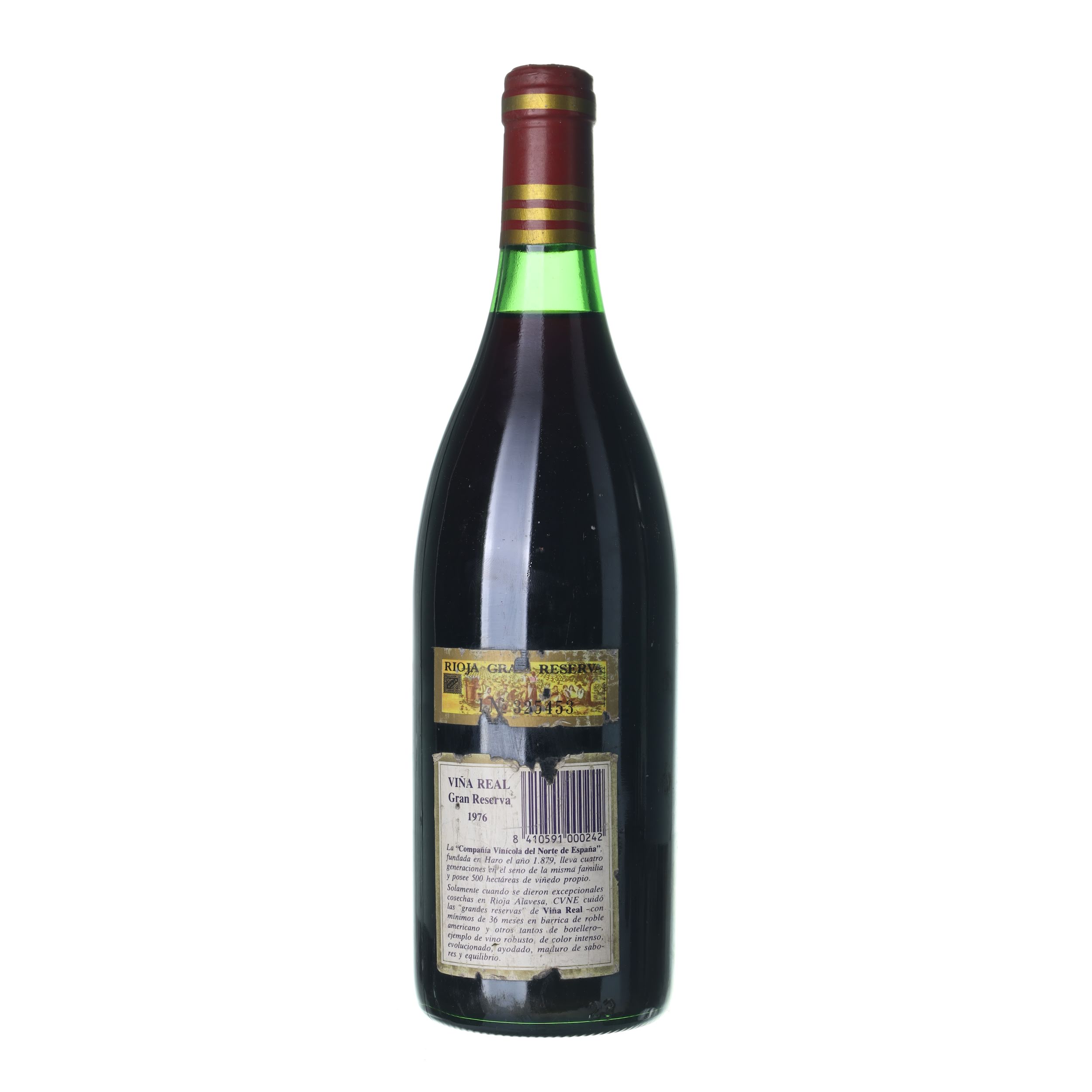 1976 Rioja Gran Reserva Vina Real (0,75l) - Obrázek 2