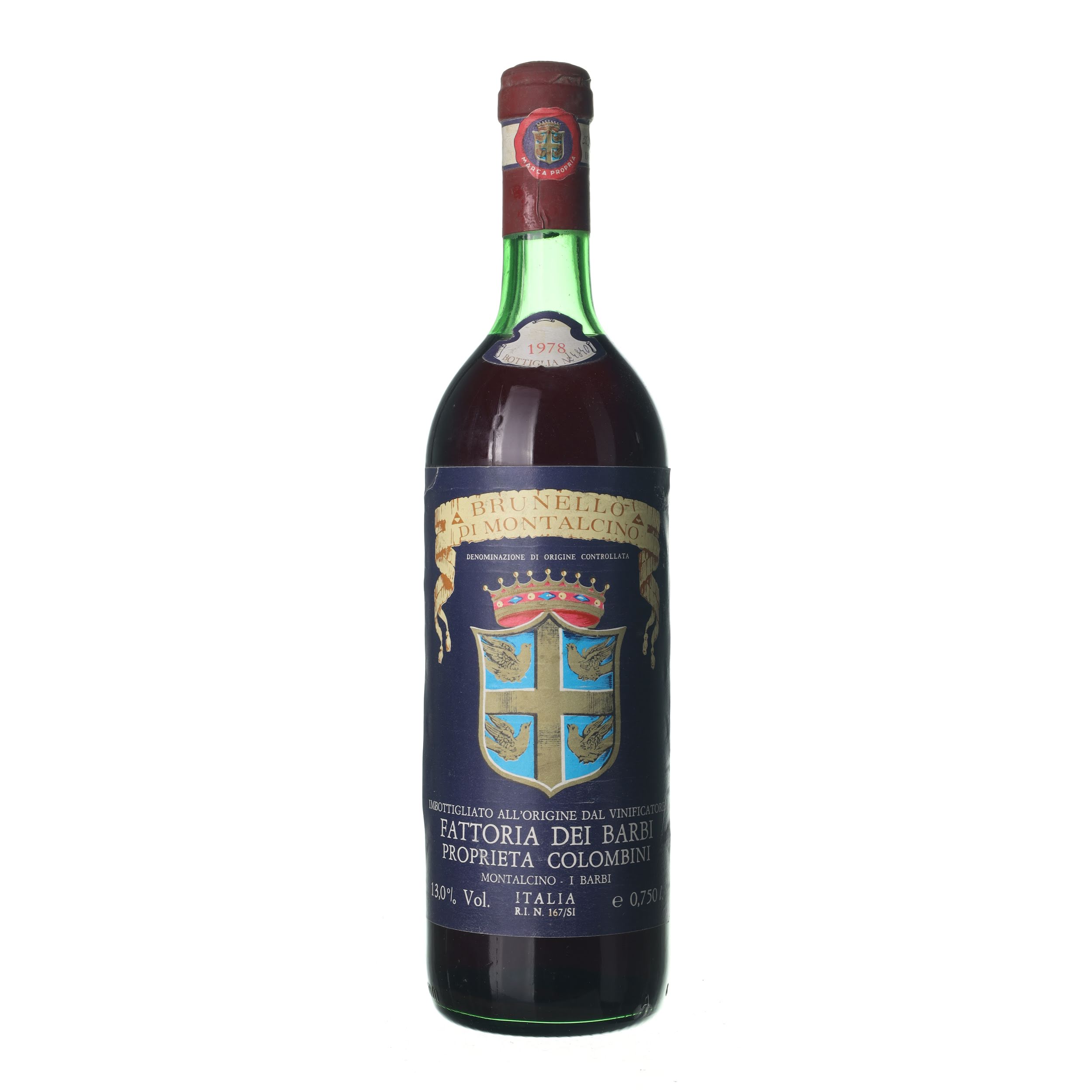 1978 Brunello di Montalcino Fattoria dei Barbi (0,75l)