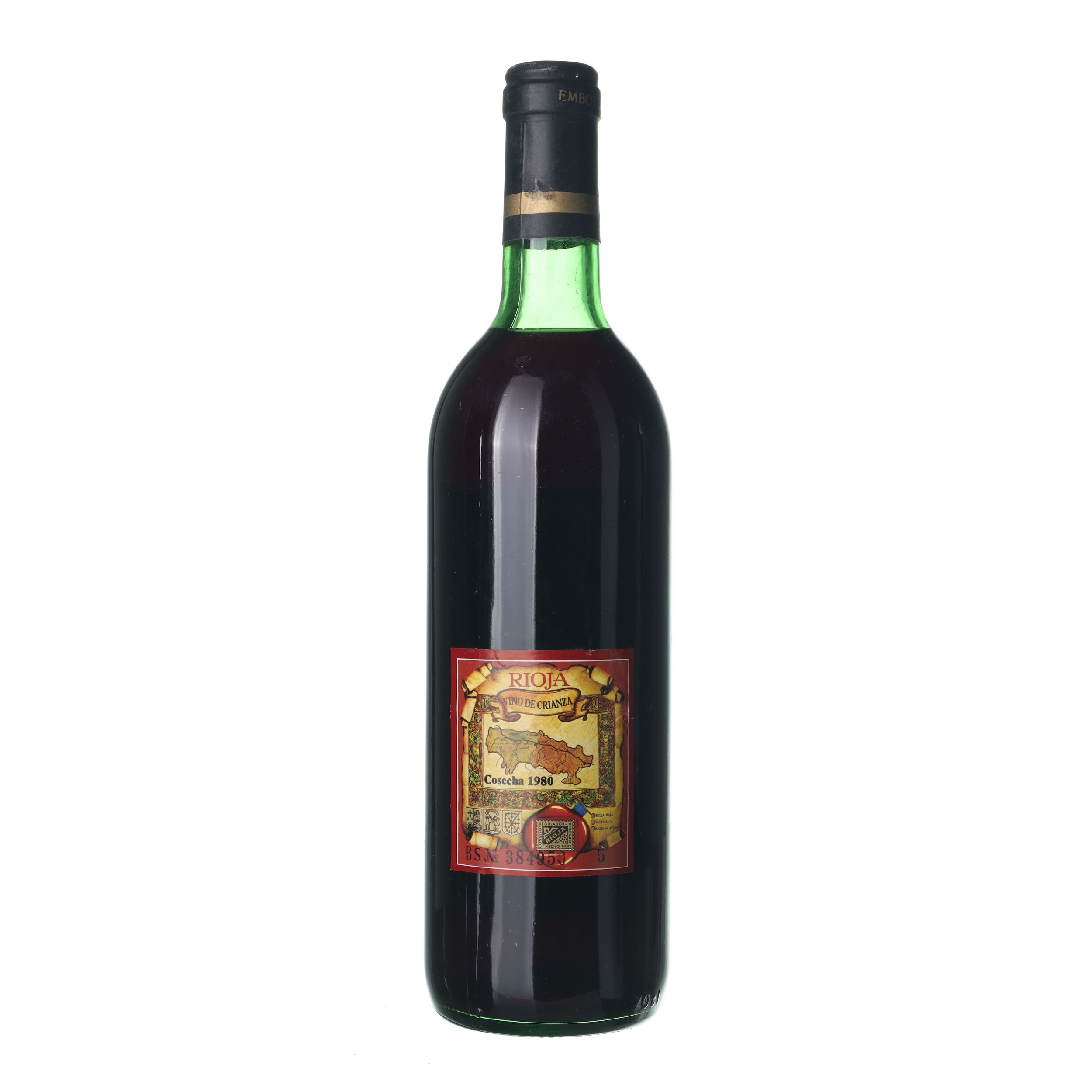 1980 Rioja Crianza Viña Cumbrero (0,7l) - Obrázek 2