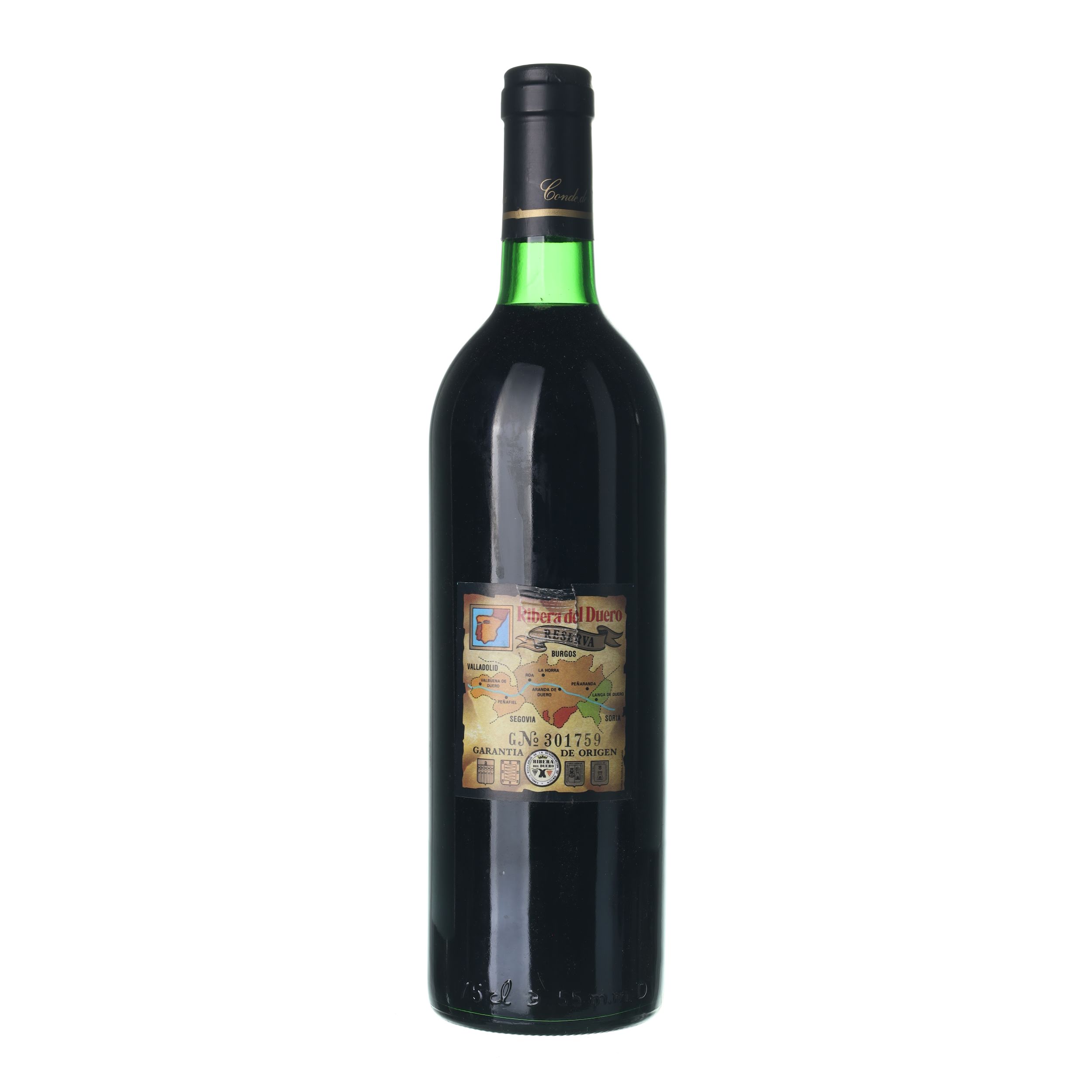 1985 Ribera del Duero Reserva Conde de Siruela (0,75l) - Obrázek 2