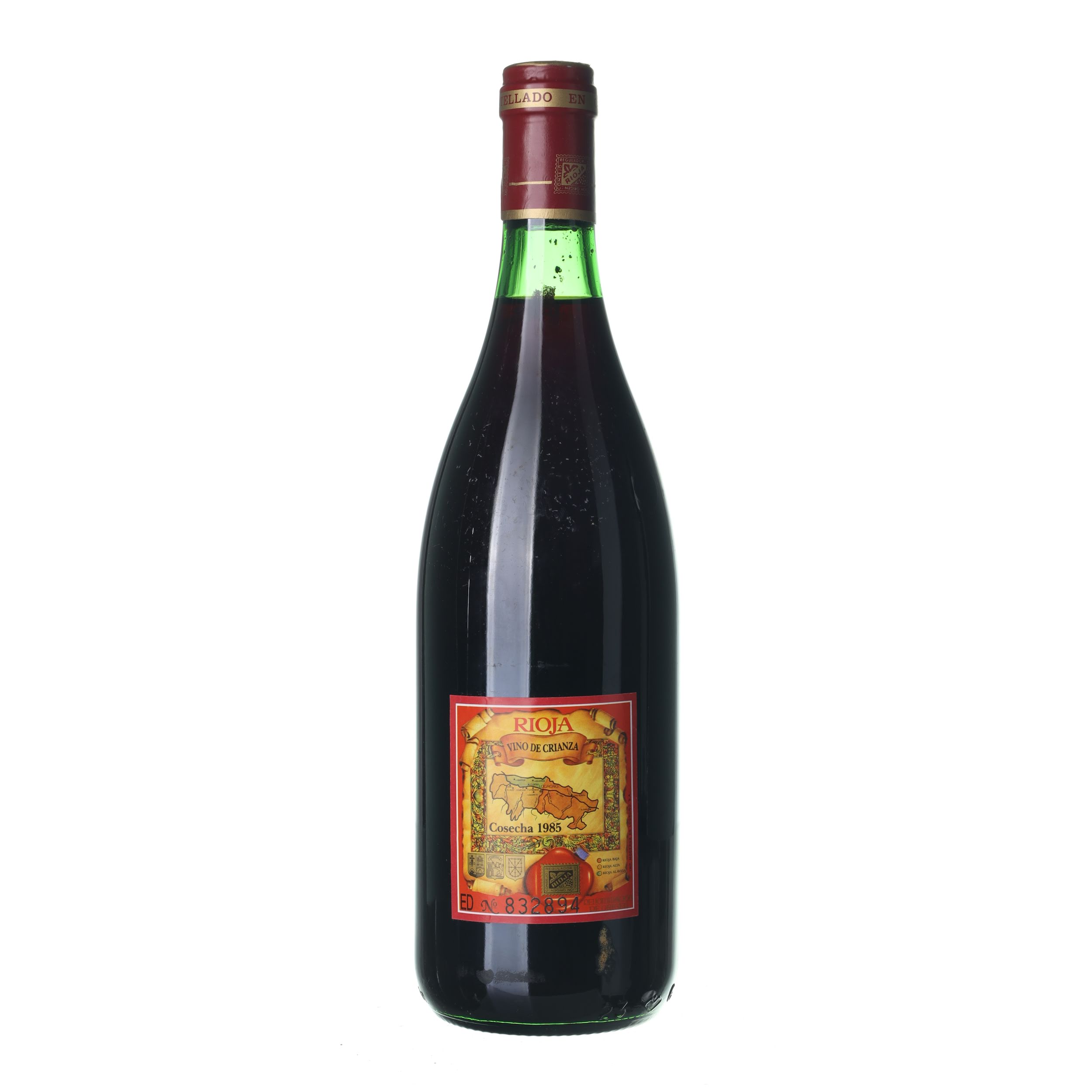 1985 Rioja Crianza Bodegas Velazquez (0,75l) - Obrázek 2