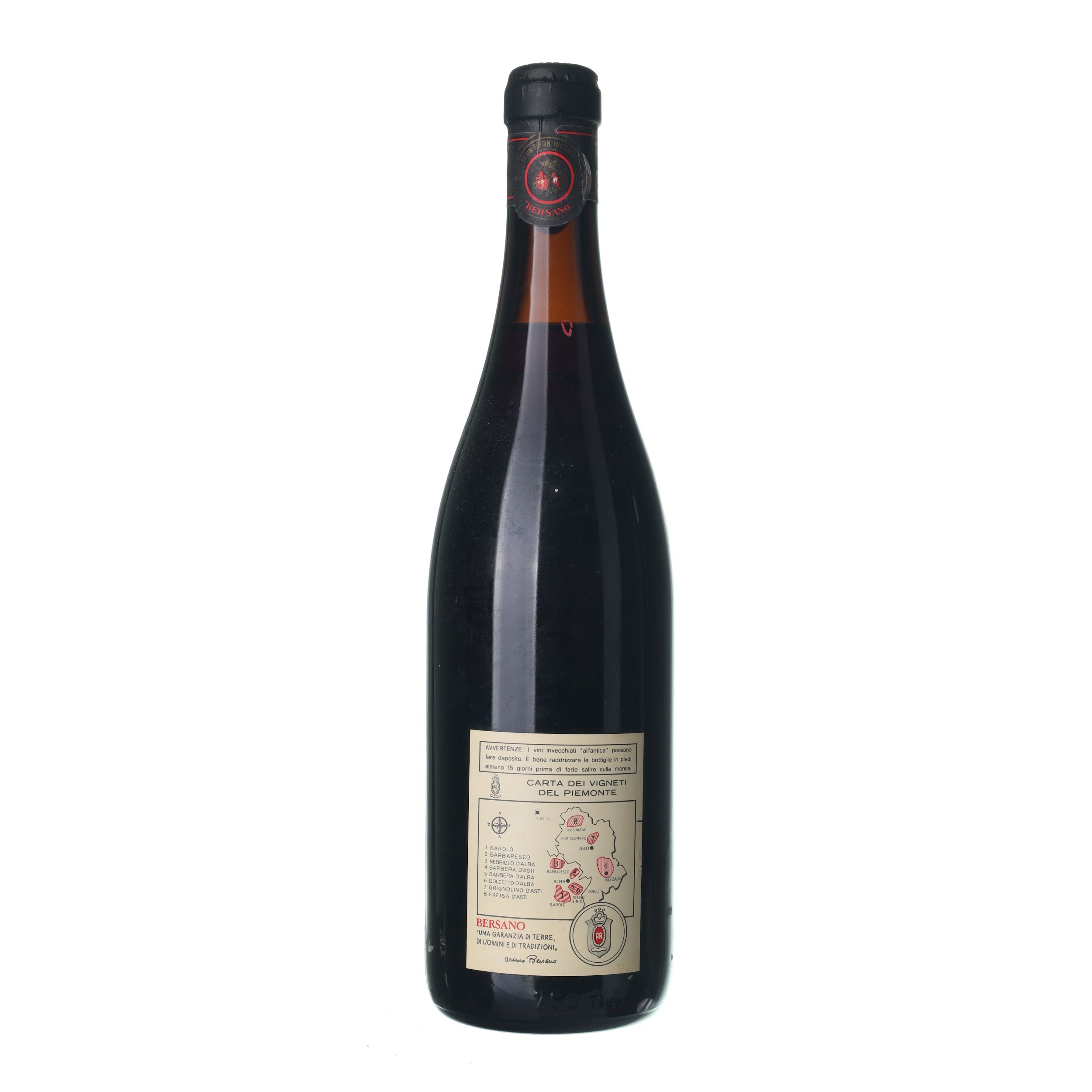 1986 Dolcetto d´Alba Bersano (0,75l) - Obrázek 2