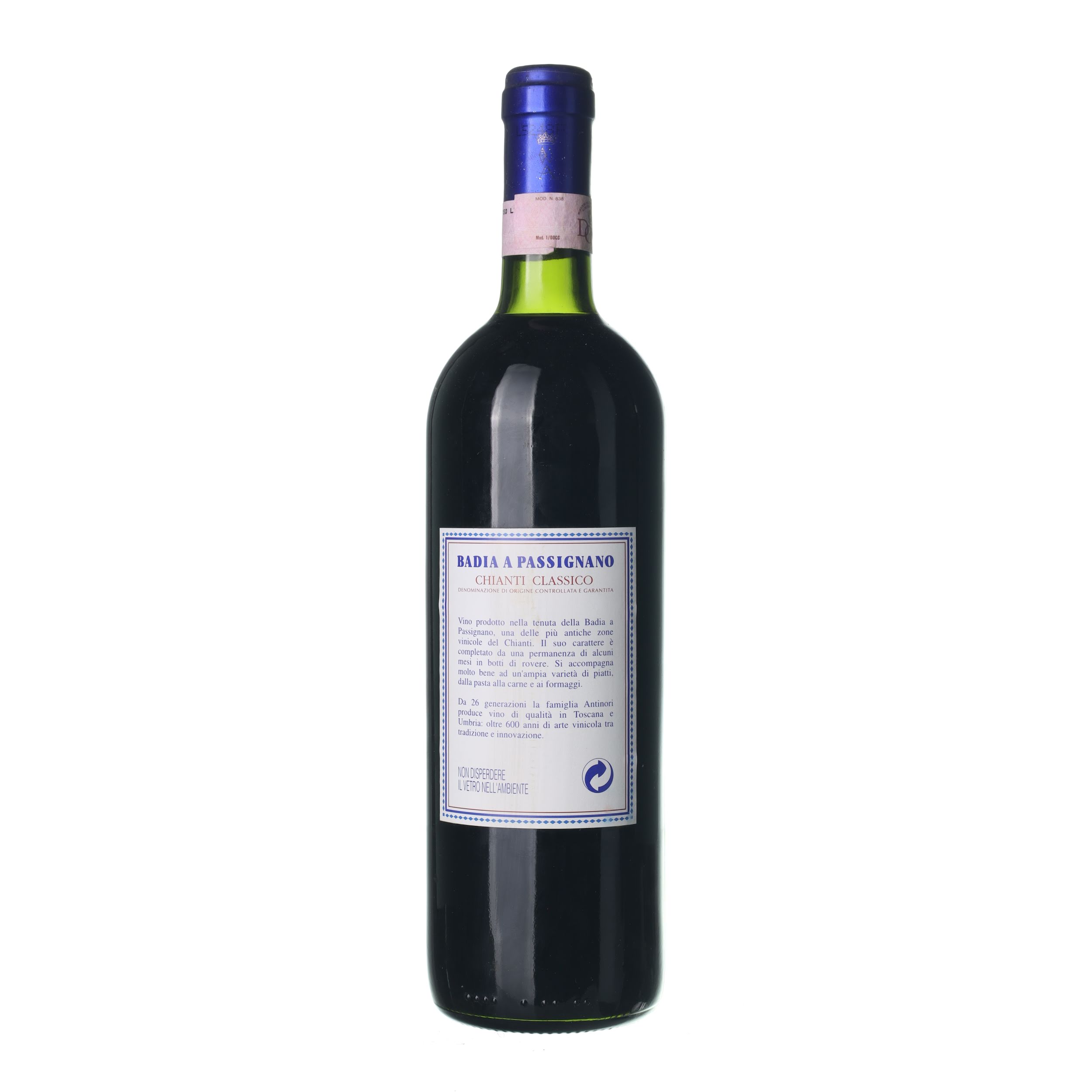 1993 Chianti Antinori (0,75l) - Obrázek 2