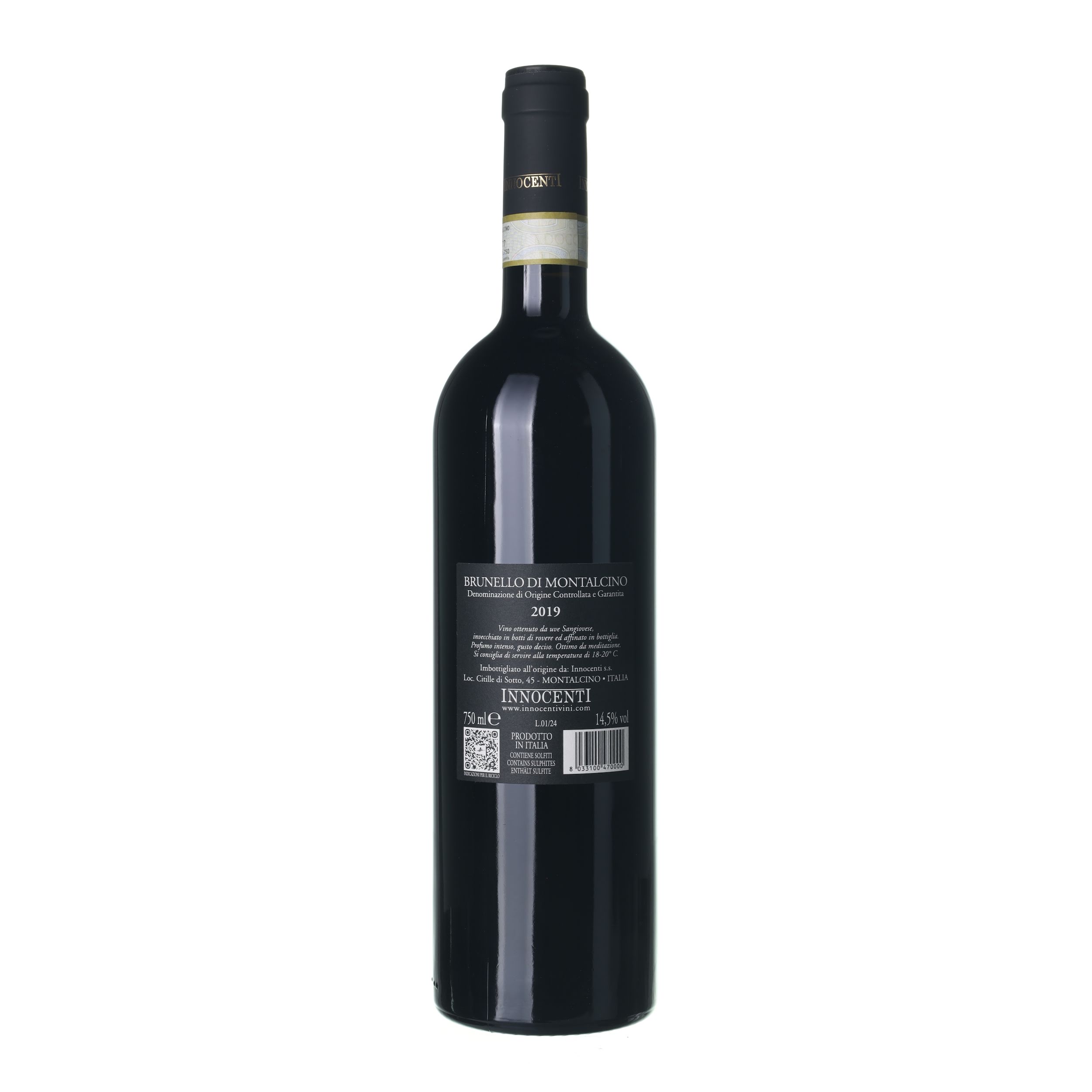 2019 Brunello di Montalcino DOCG Innocenti (0,75l) - Obrázek 2