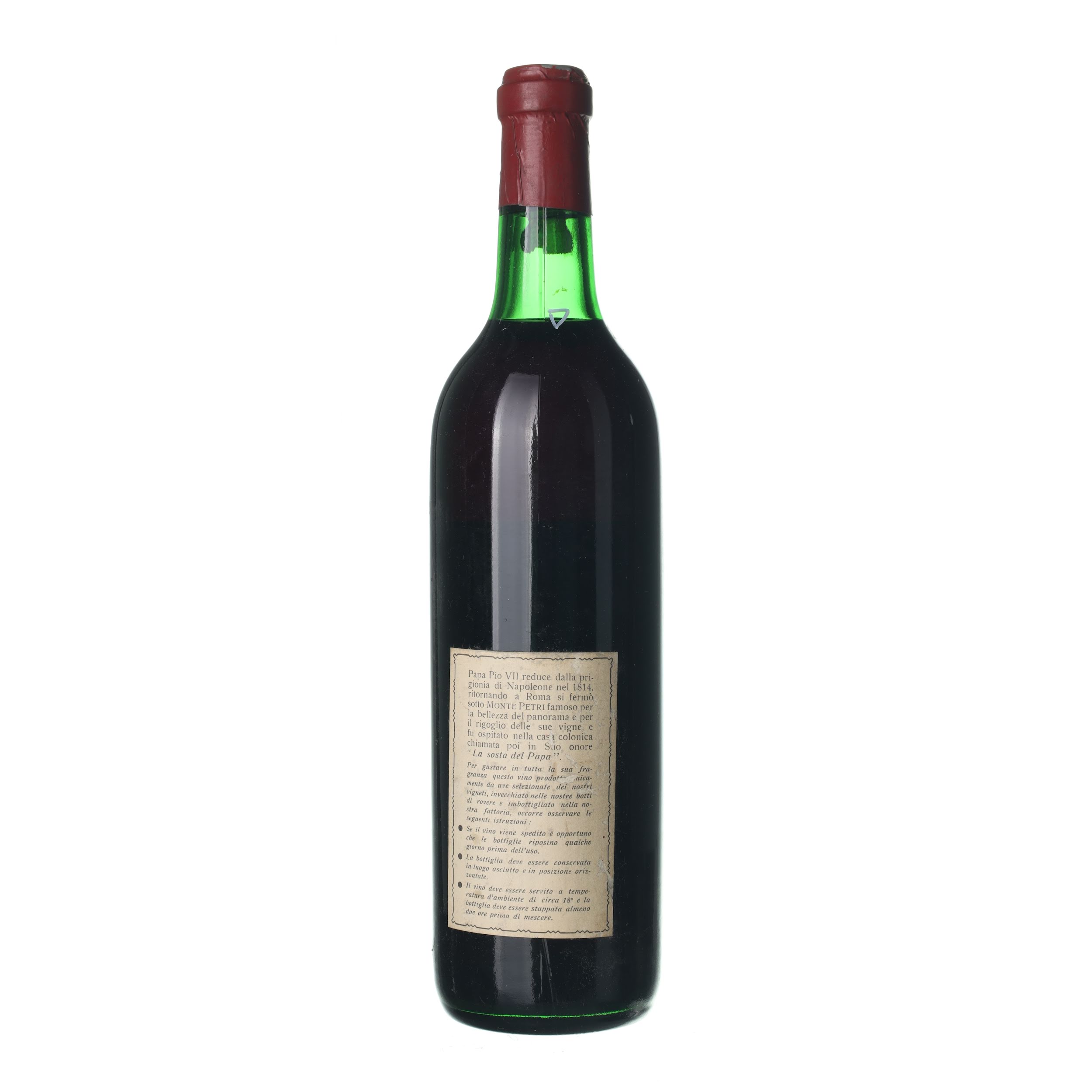 1962 Chianti Riserva Pasolini Dall'Onda (0,75l) - Obrázek 2